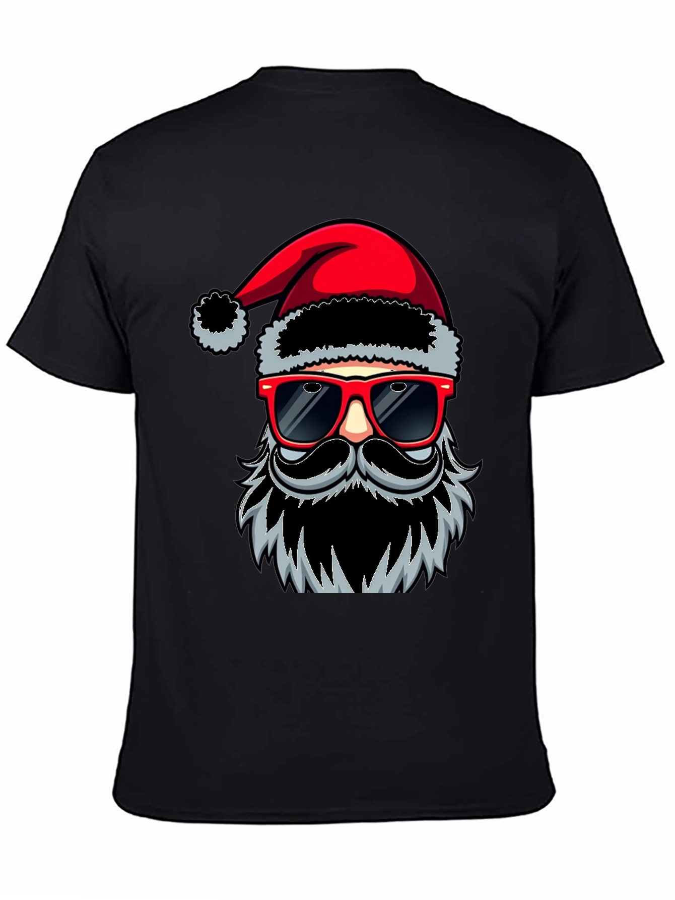 Cool Santa T-Shirt: Holiday Humor in Style