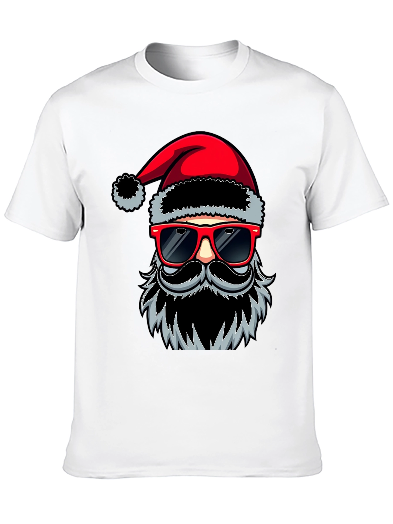 Cool Santa T-Shirt: Holiday Humor in Style