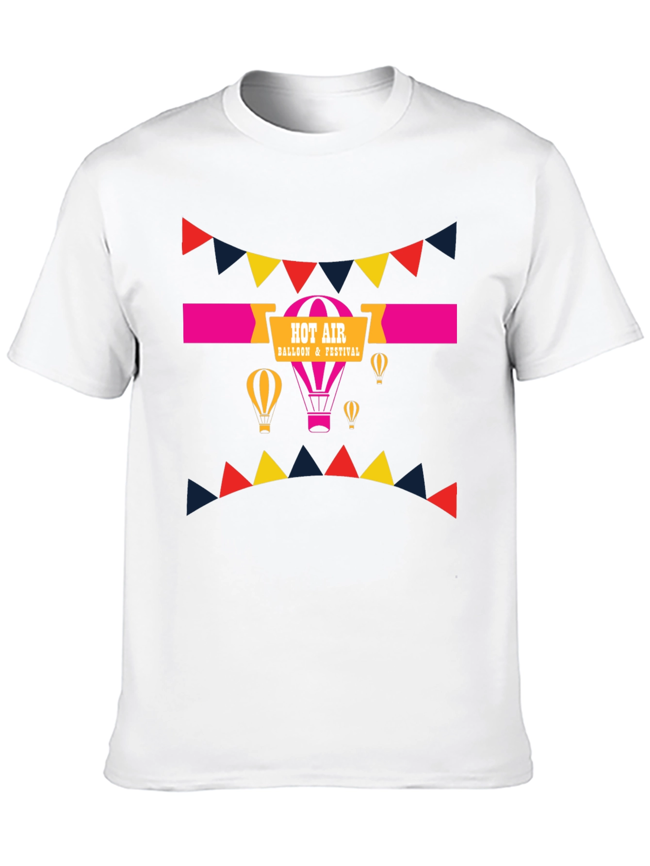 Hot Air Balloon Festival T-Shirt - Black