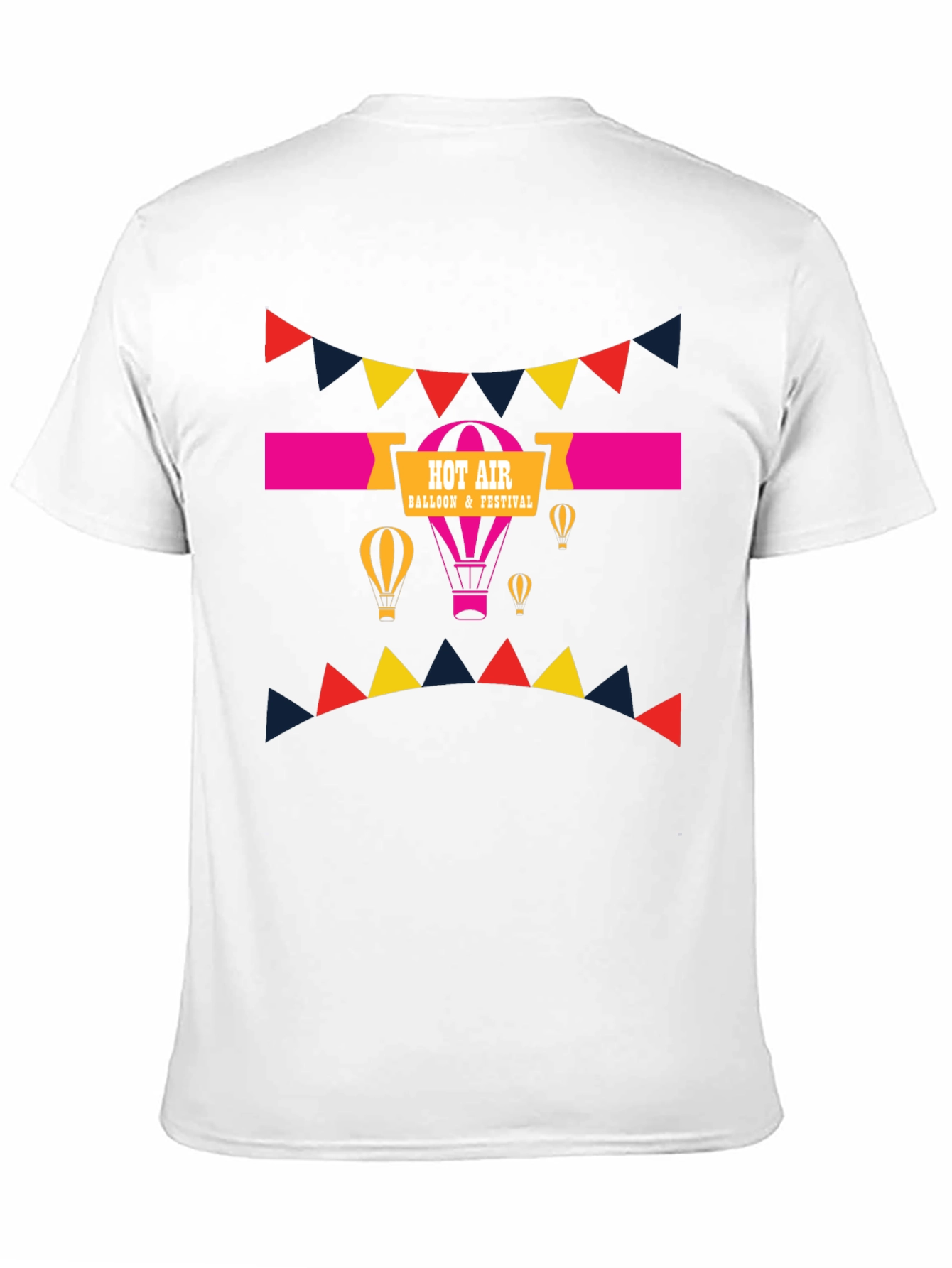 Hot Air Balloon Festival T-Shirt - Black