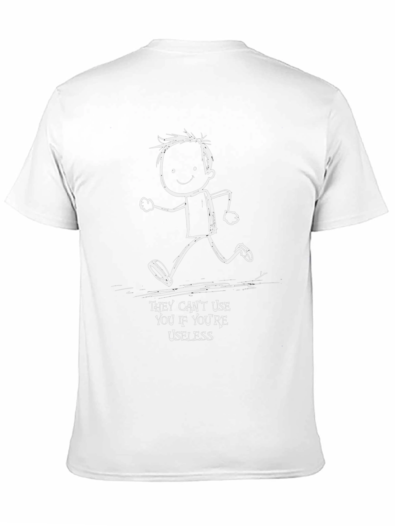 Funny Useless Runner Graphic T-Shirt