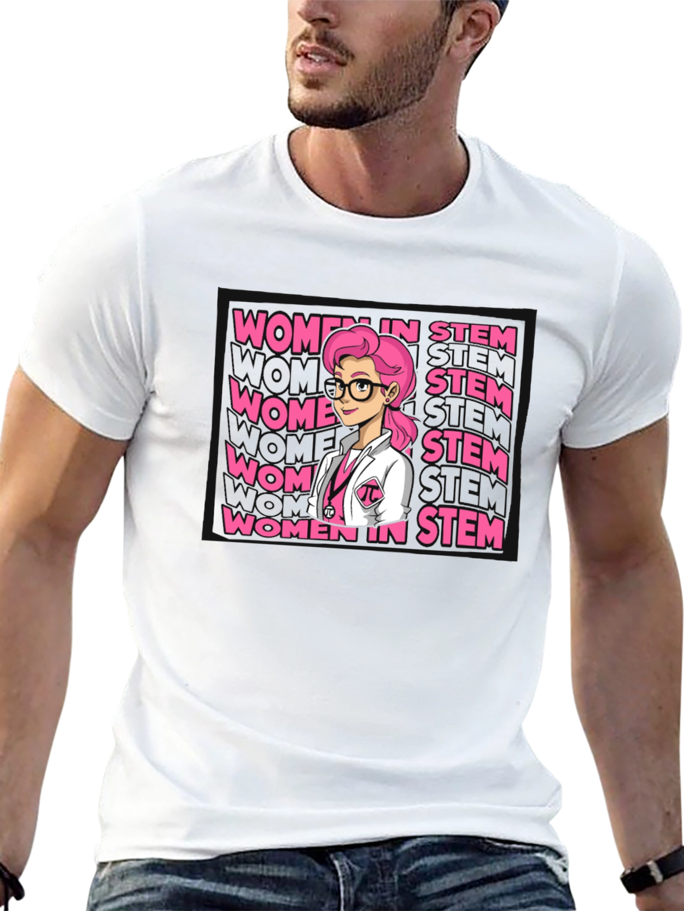 Women in STEM T-Shirt - Black