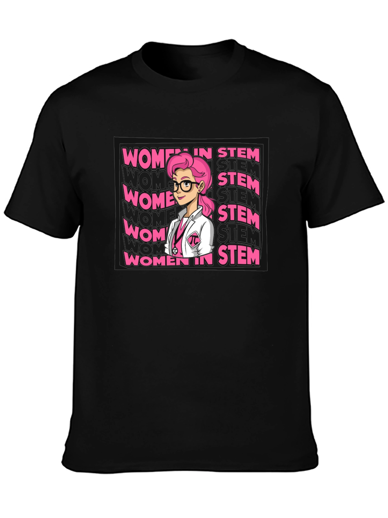 Women in STEM T-Shirt - Black
