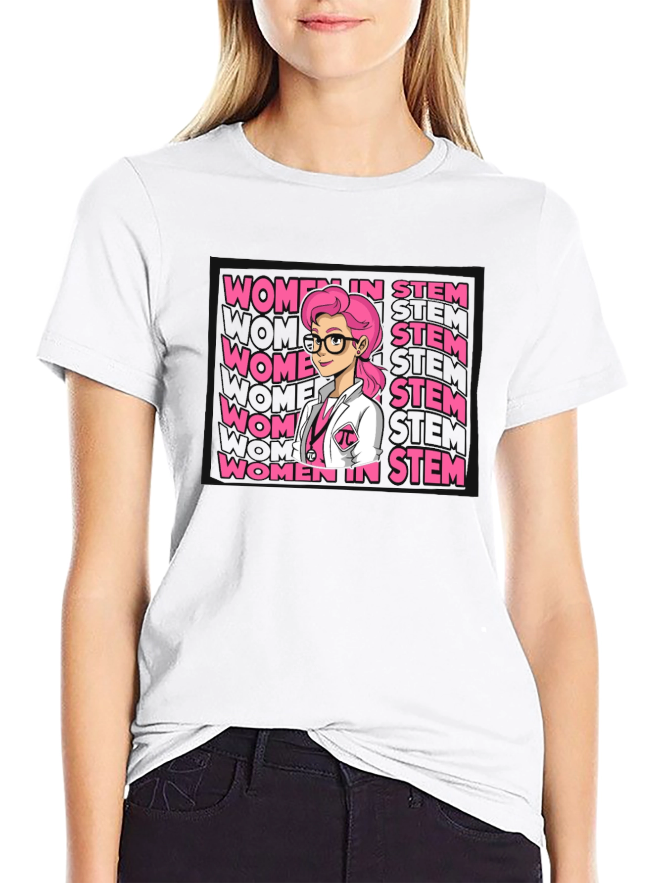 Women in STEM T-Shirt - Black