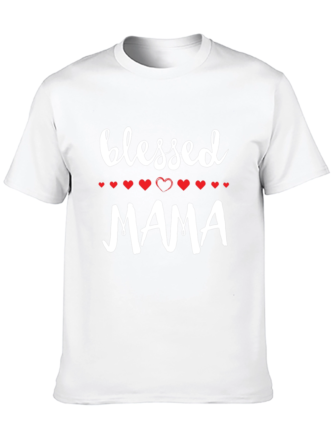 Blessed Mama Graphic Tee - Black