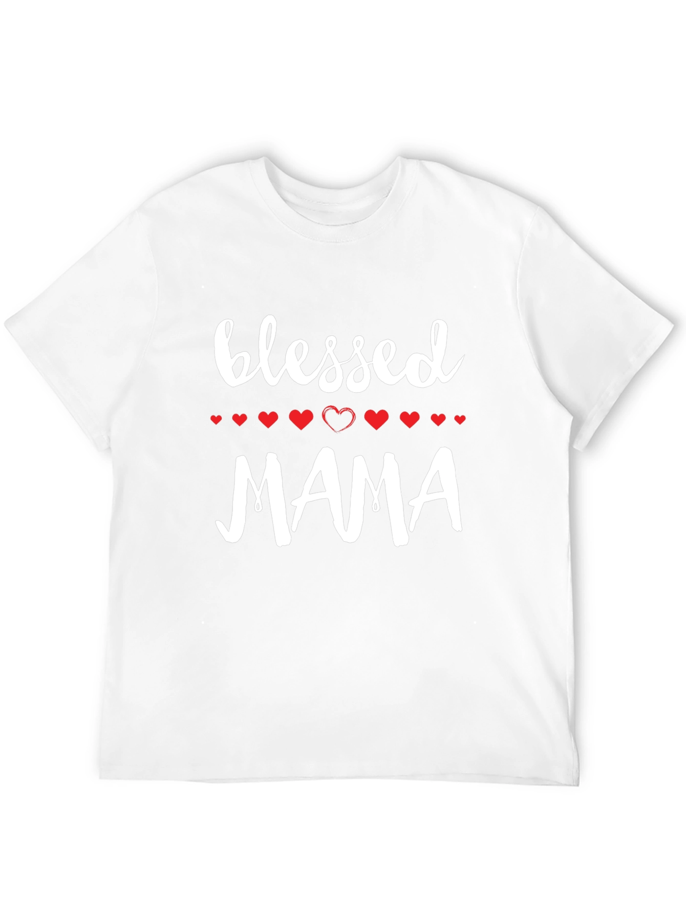 Blessed Mama Graphic Tee - Black