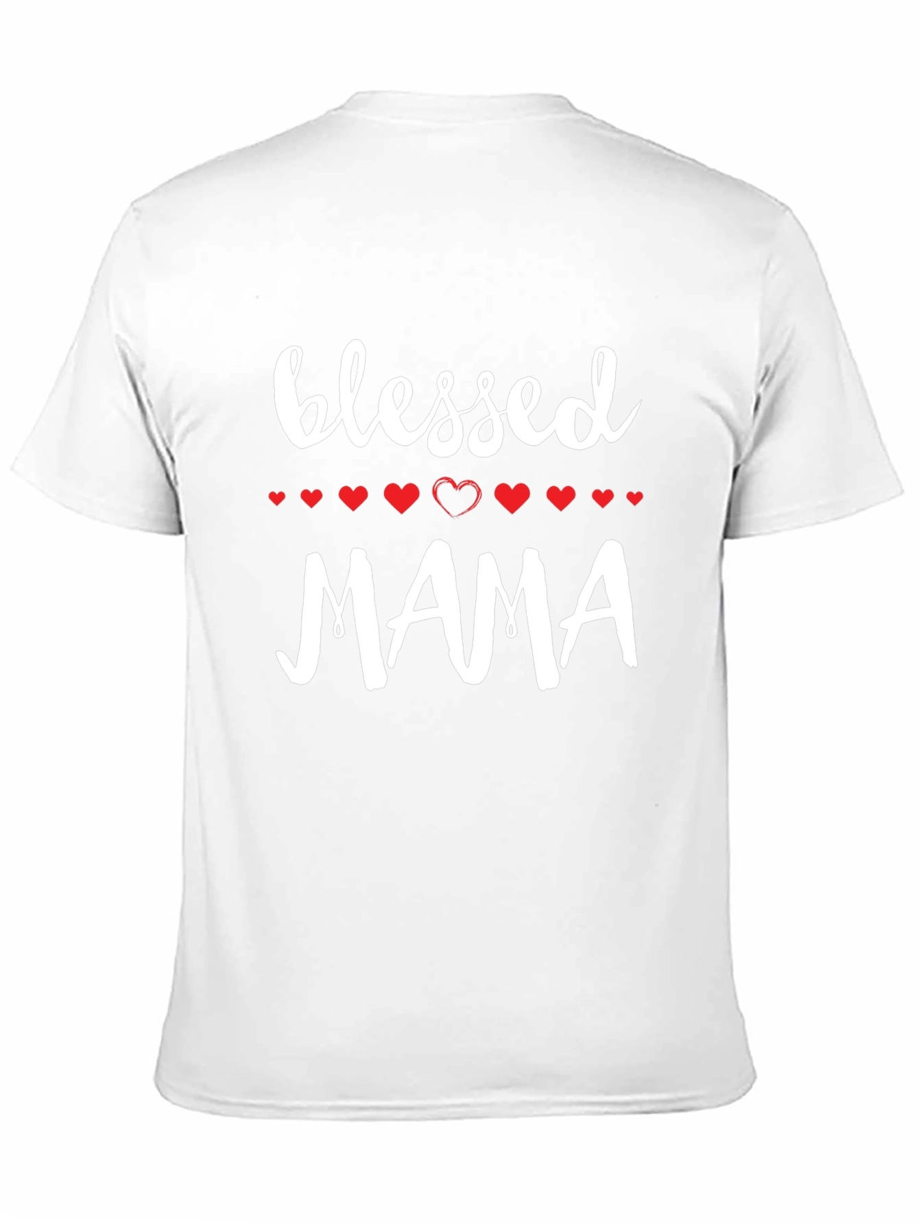Blessed Mama Graphic Tee - Black