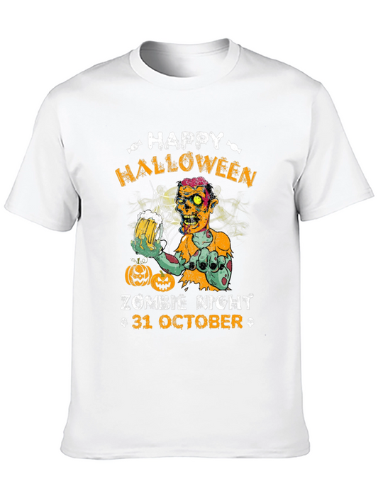 Happy Halloween Zombie Night T-Shirt