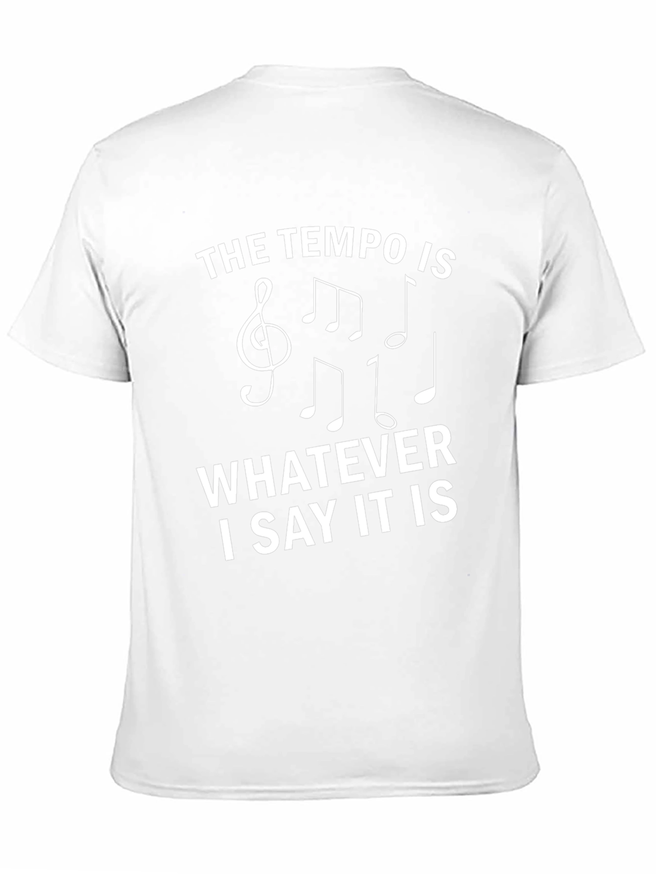 Tempo Music T-Shirt - Funny Musician Tee