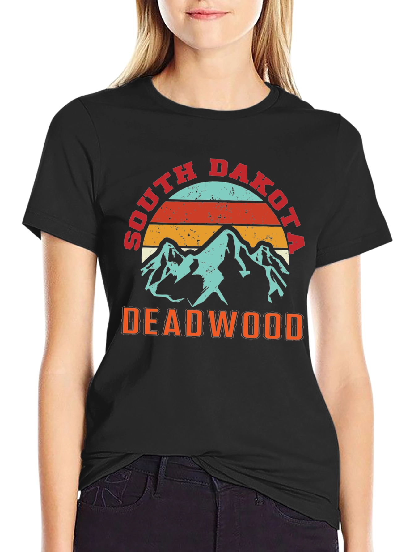 South Dakota Deadwood Graphic T-Shirt