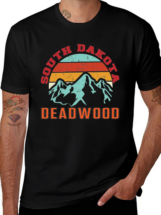 South Dakota Deadwood Graphic T-Shirt