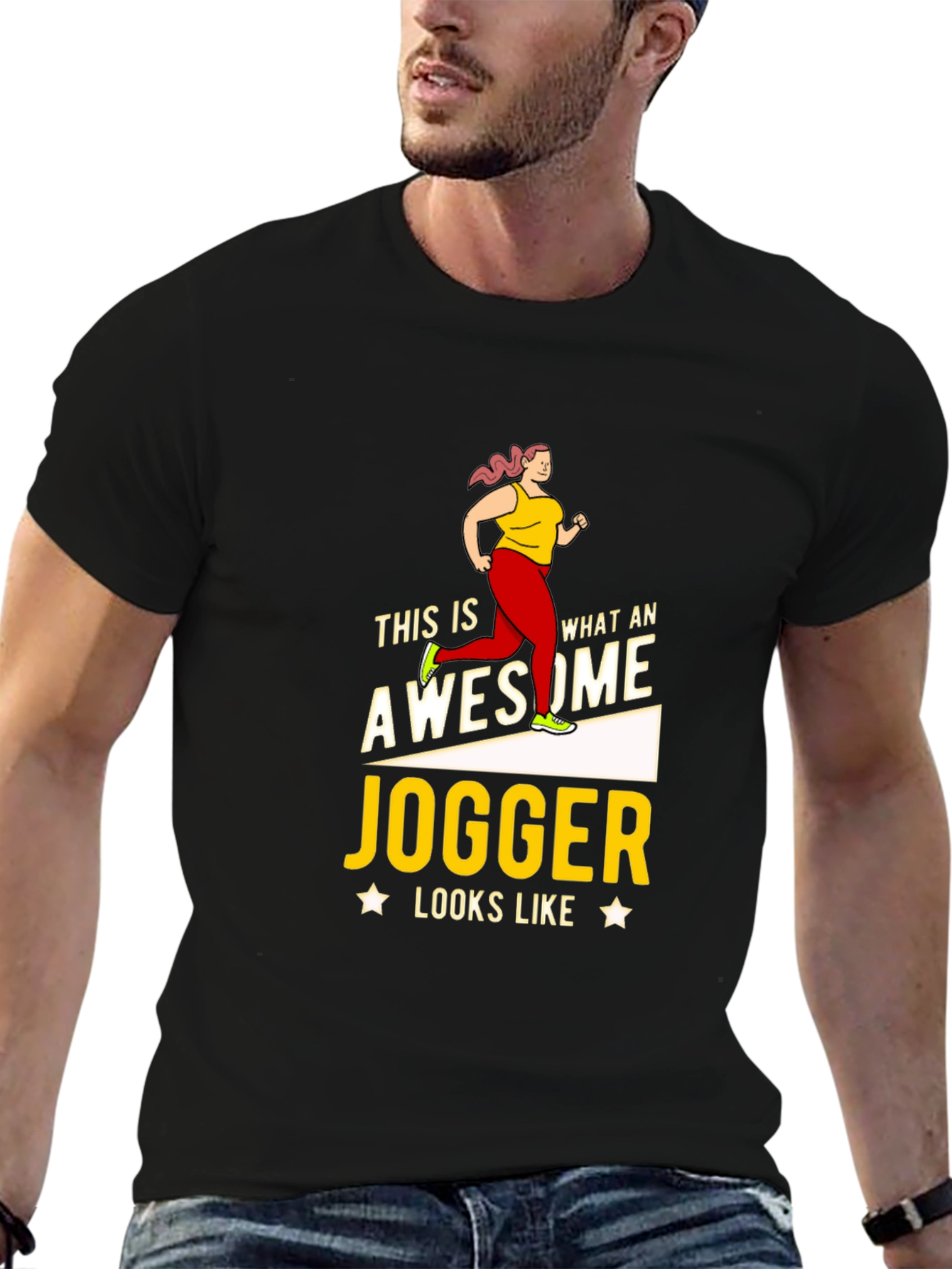 Awesome Jogger Graphic Tee