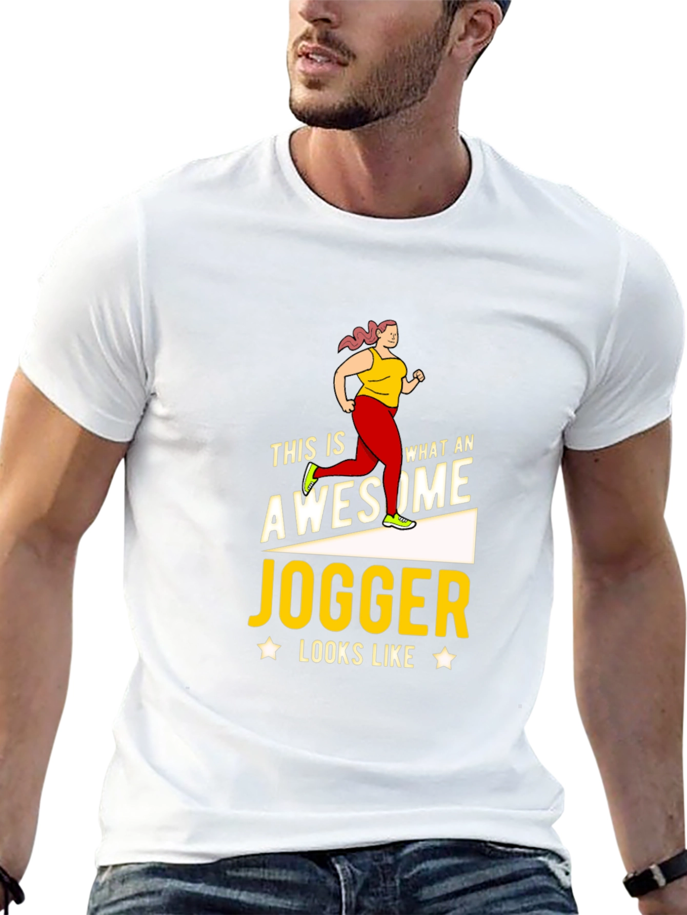 Awesome Jogger Graphic Tee