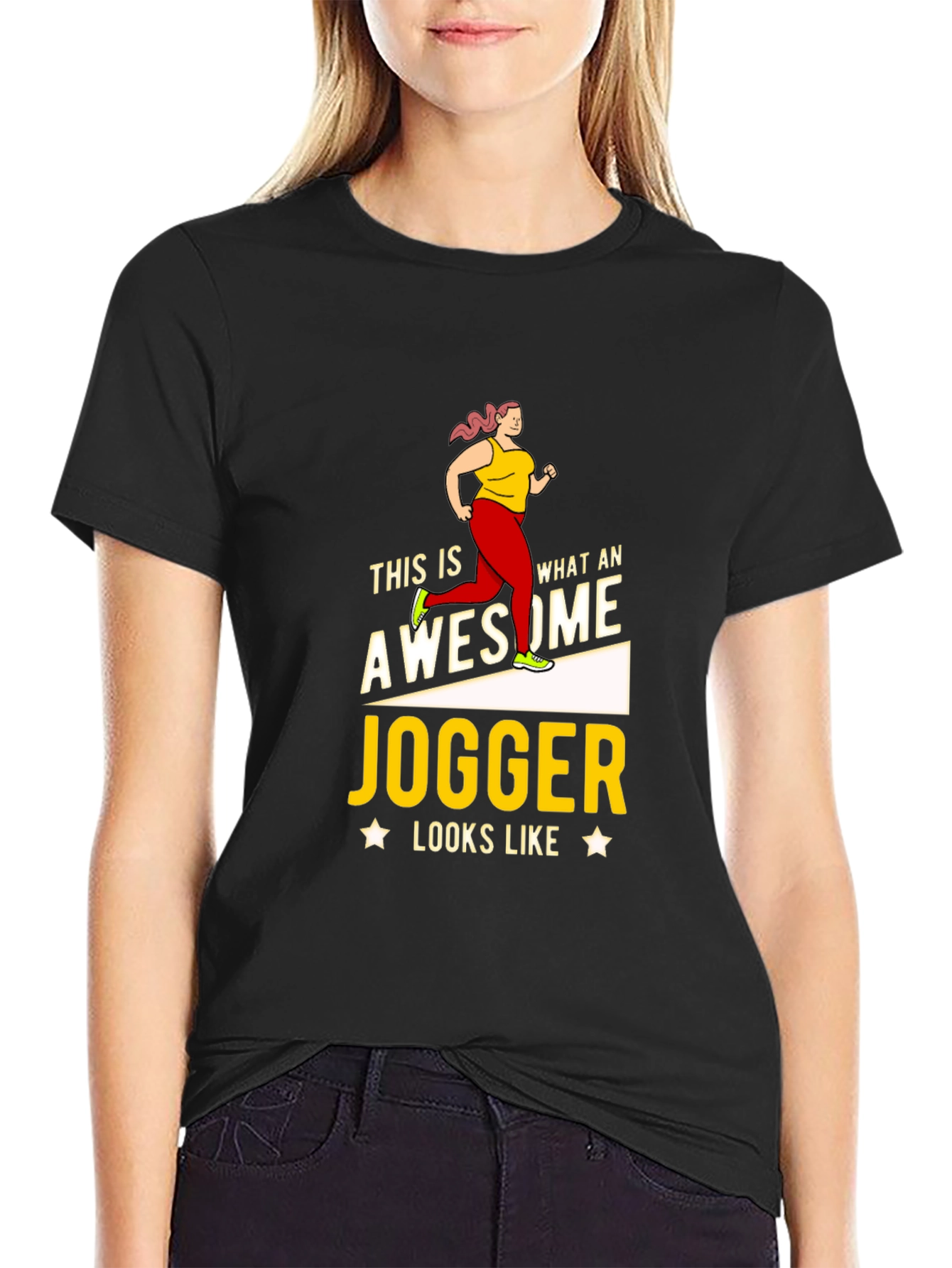 Awesome Jogger Graphic Tee