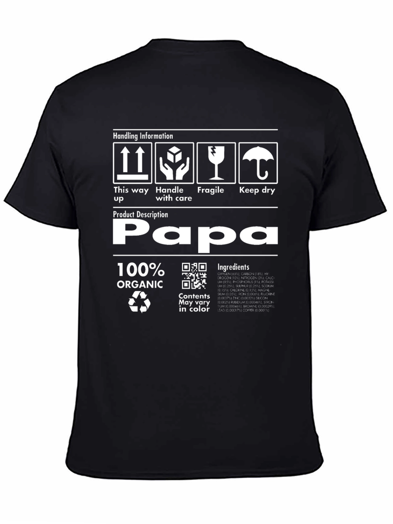 Papa Organic Cotton T-Shirt