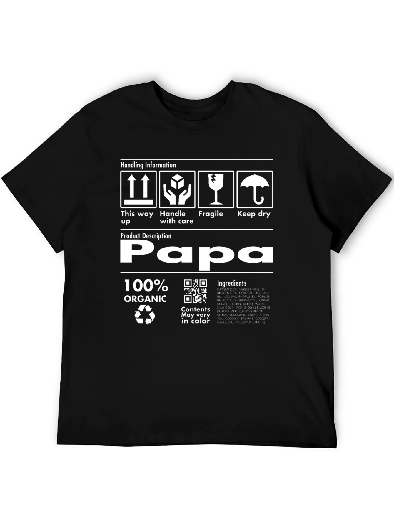 Papa Organic Cotton T-Shirt