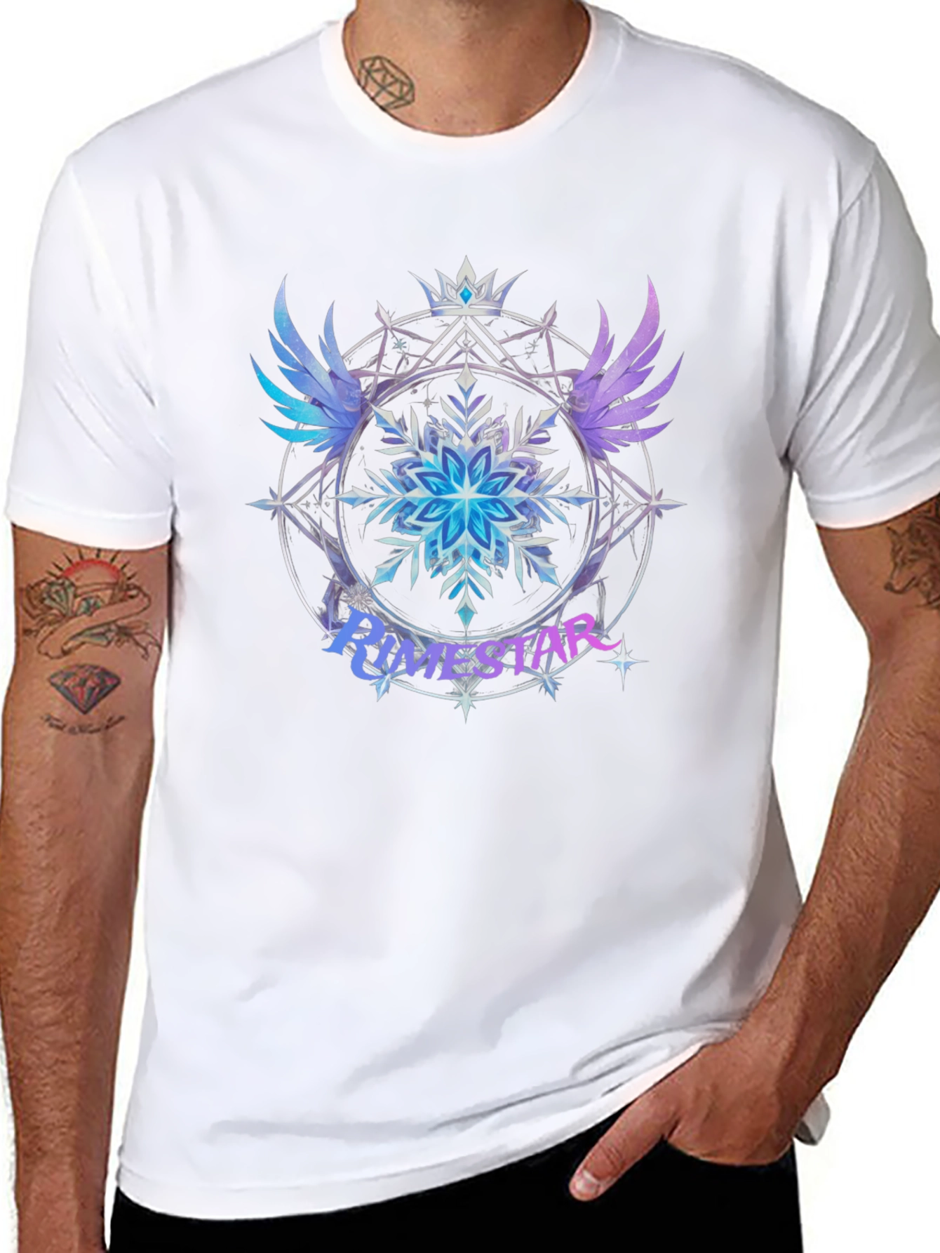 Rymestar Snowflake Crown T-Shirt