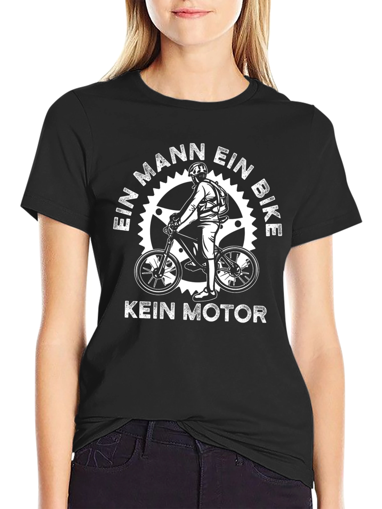 Ein Mann Ein Bike T-Shirt