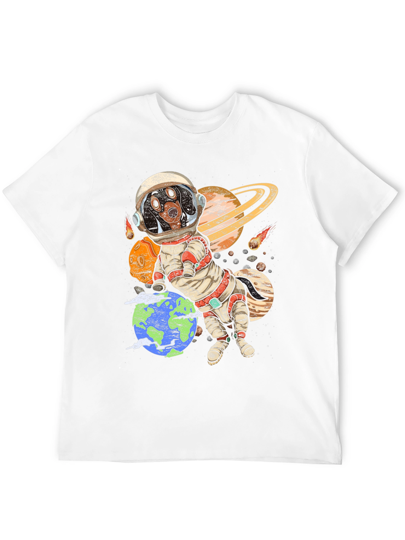 Dog Astronaut Graphic Tee