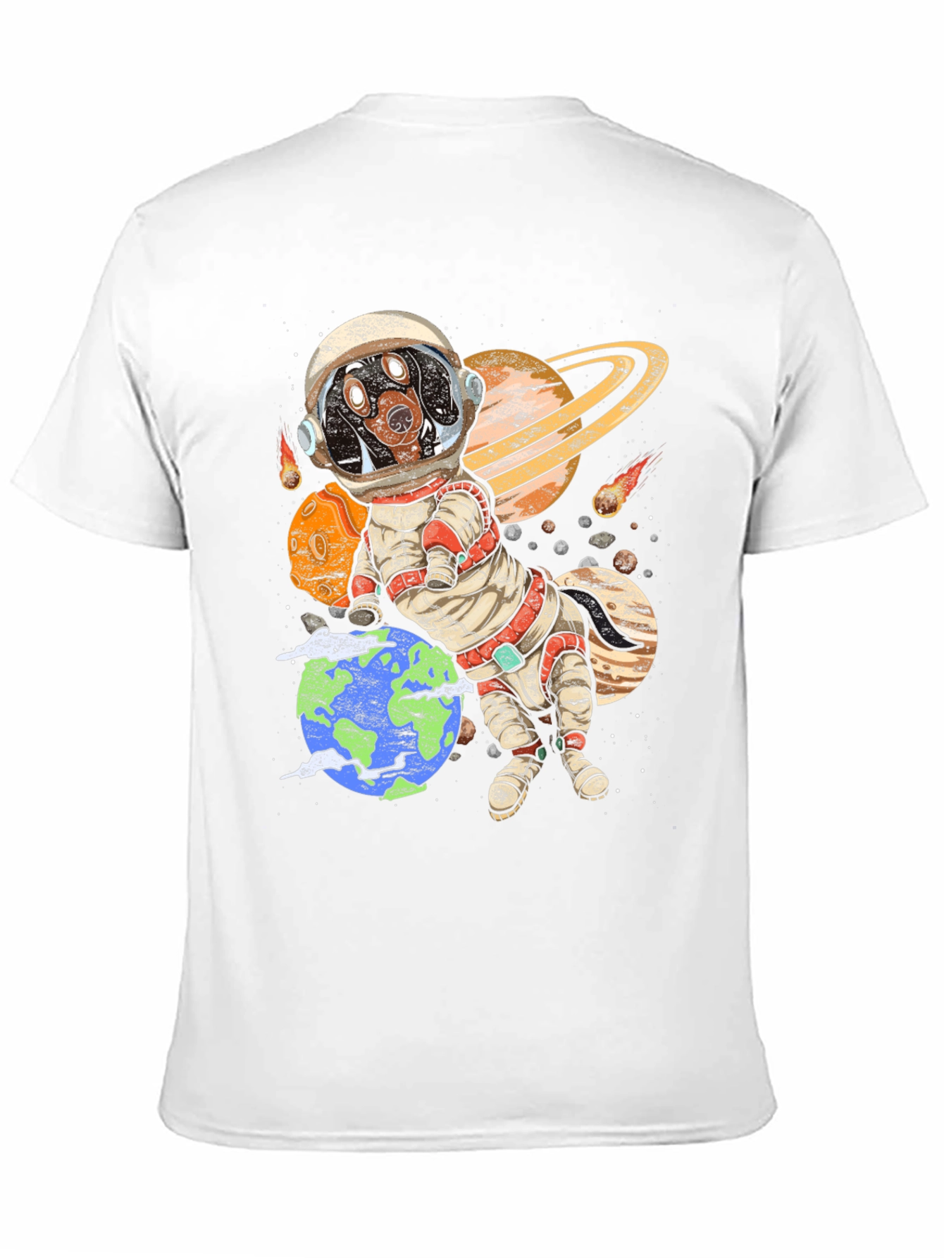 Dog Astronaut Graphic Tee