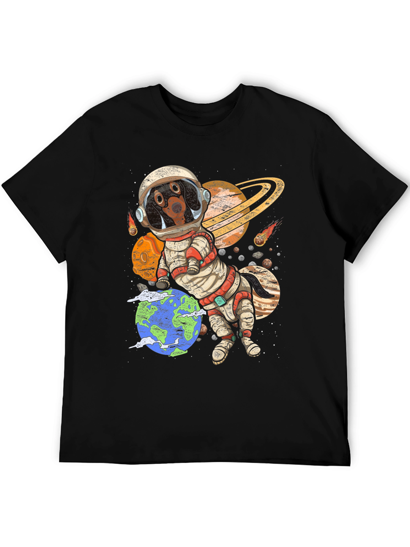 Dog Astronaut Graphic Tee
