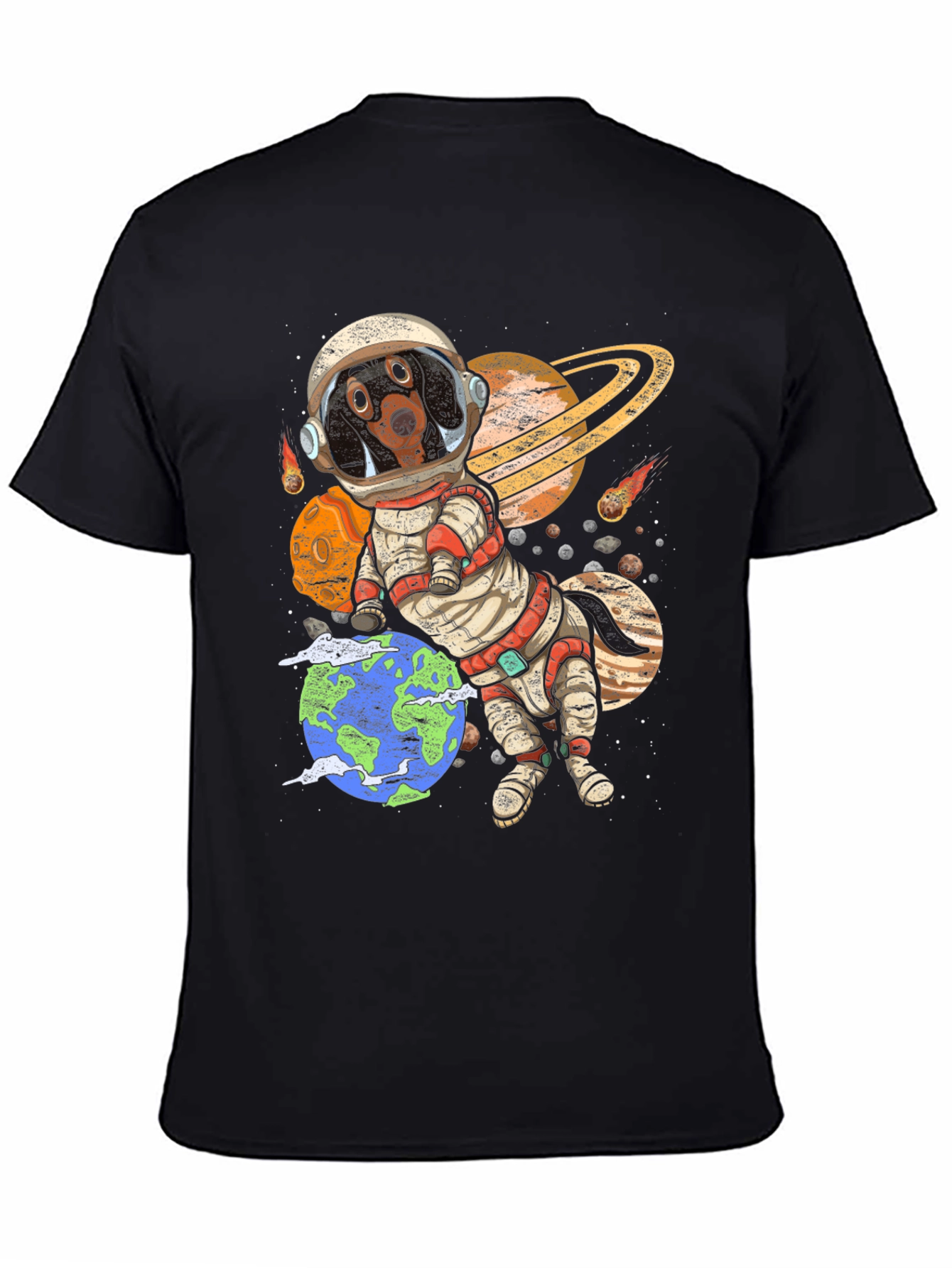 Dog Astronaut Graphic Tee