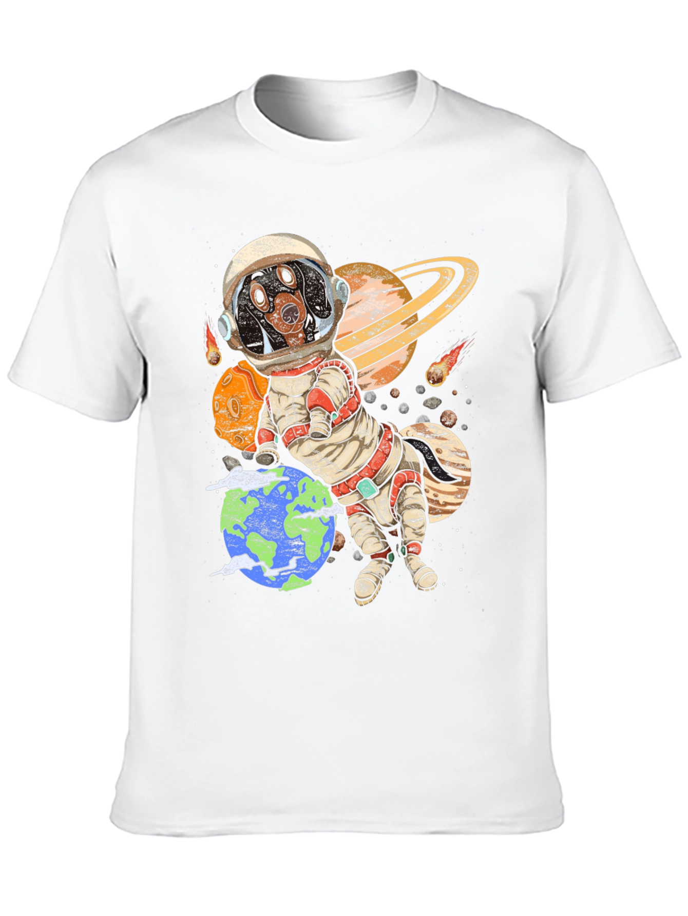 Dog Astronaut Graphic Tee