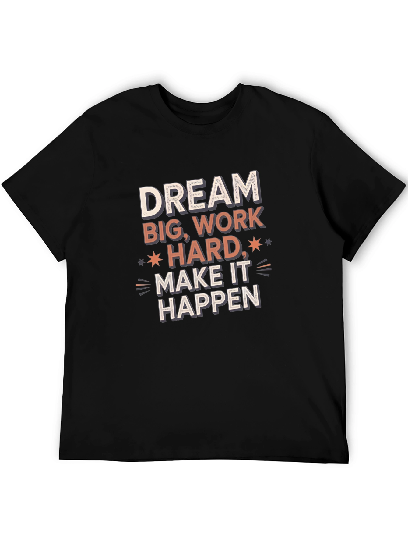 Dream Big Graphic Tee - Inspiring Message T-Shirt