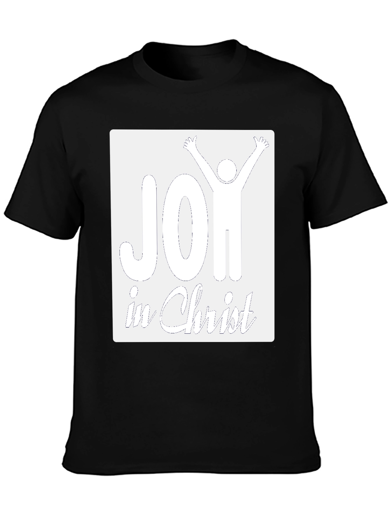 Joy in Christ Graphic T-Shirt - Christian Apparel