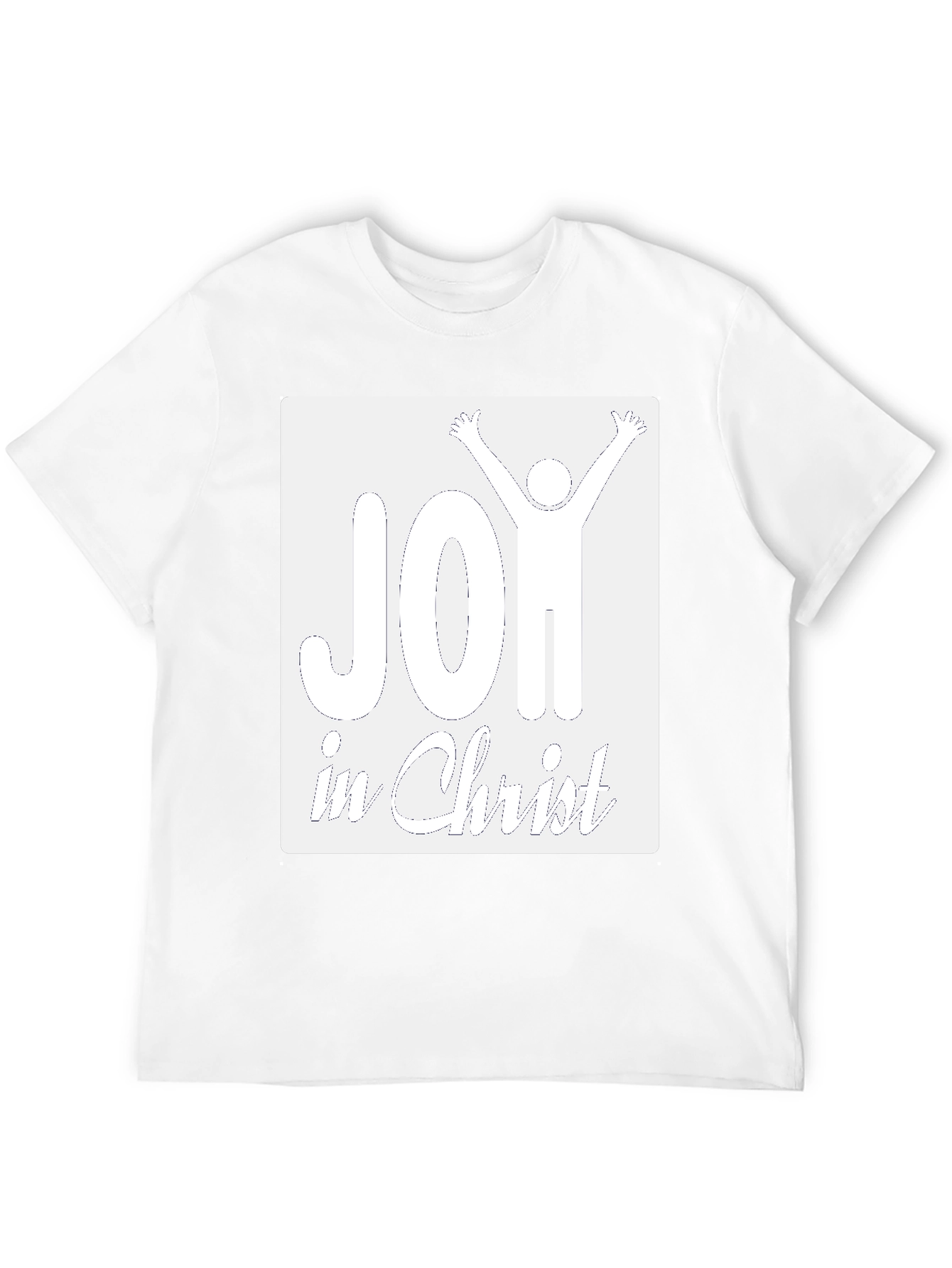 Joy in Christ Graphic T-Shirt - Christian Apparel