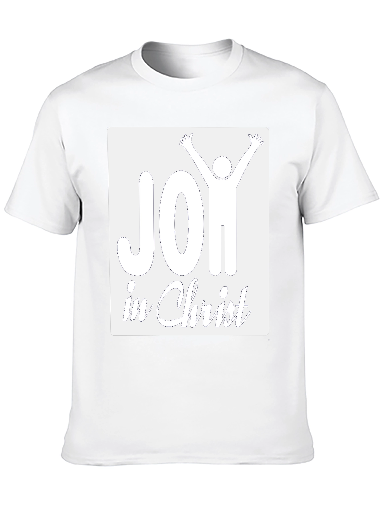 Joy in Christ Graphic T-Shirt - Christian Apparel