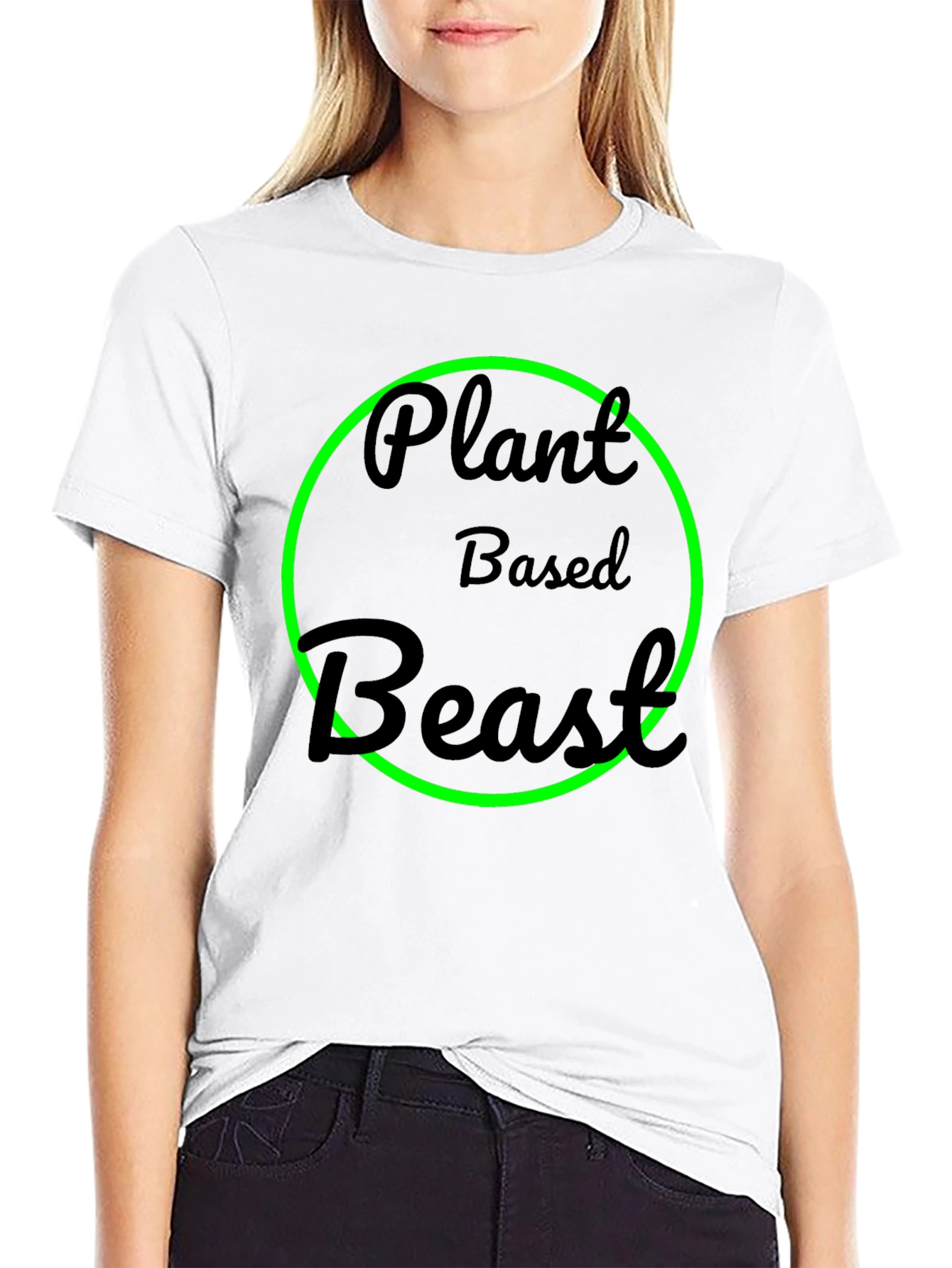 Plant Based Beast Black T-Shirt