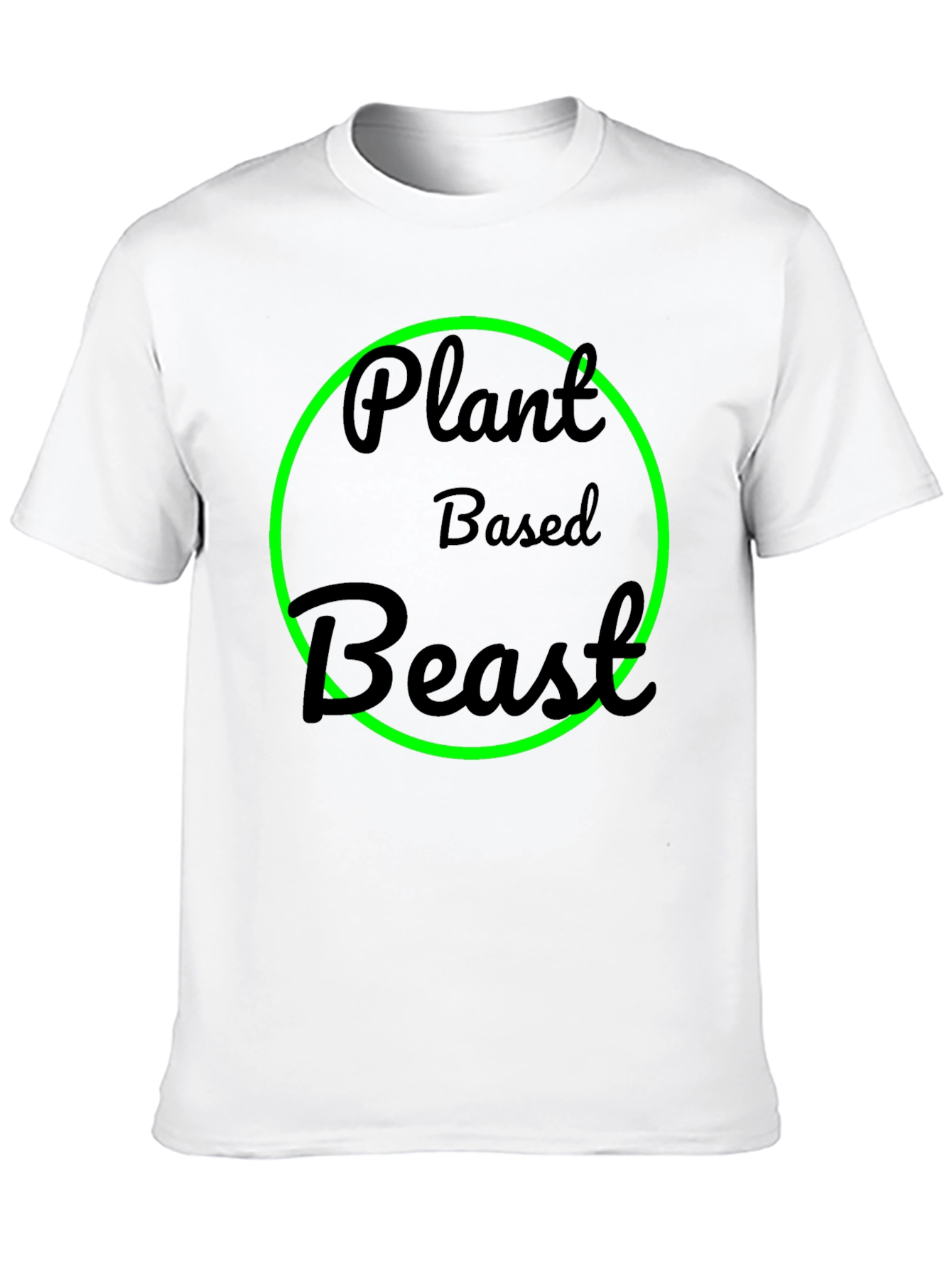 Plant Based Beast Black T-Shirt