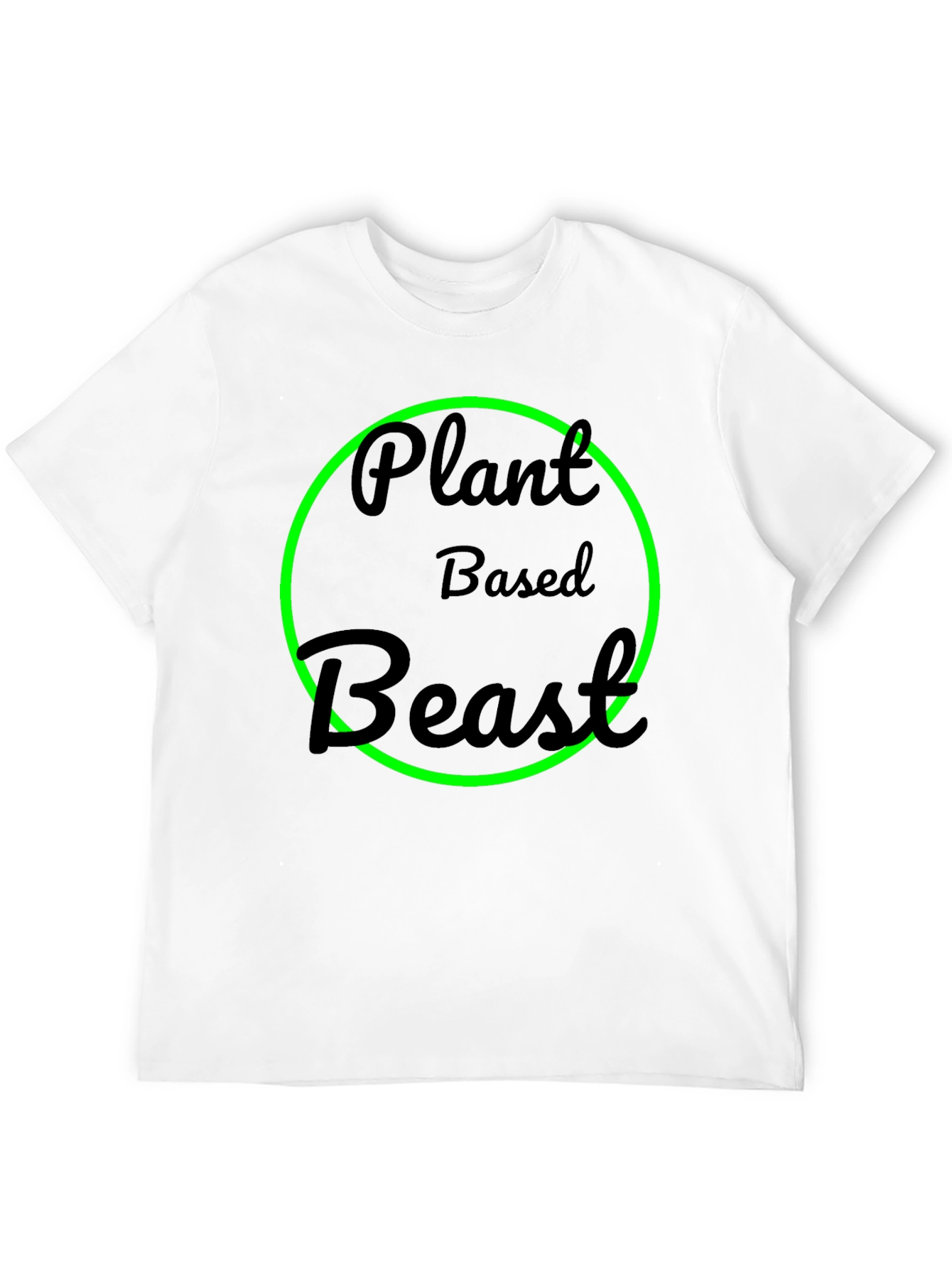 Plant Based Beast Black T-Shirt