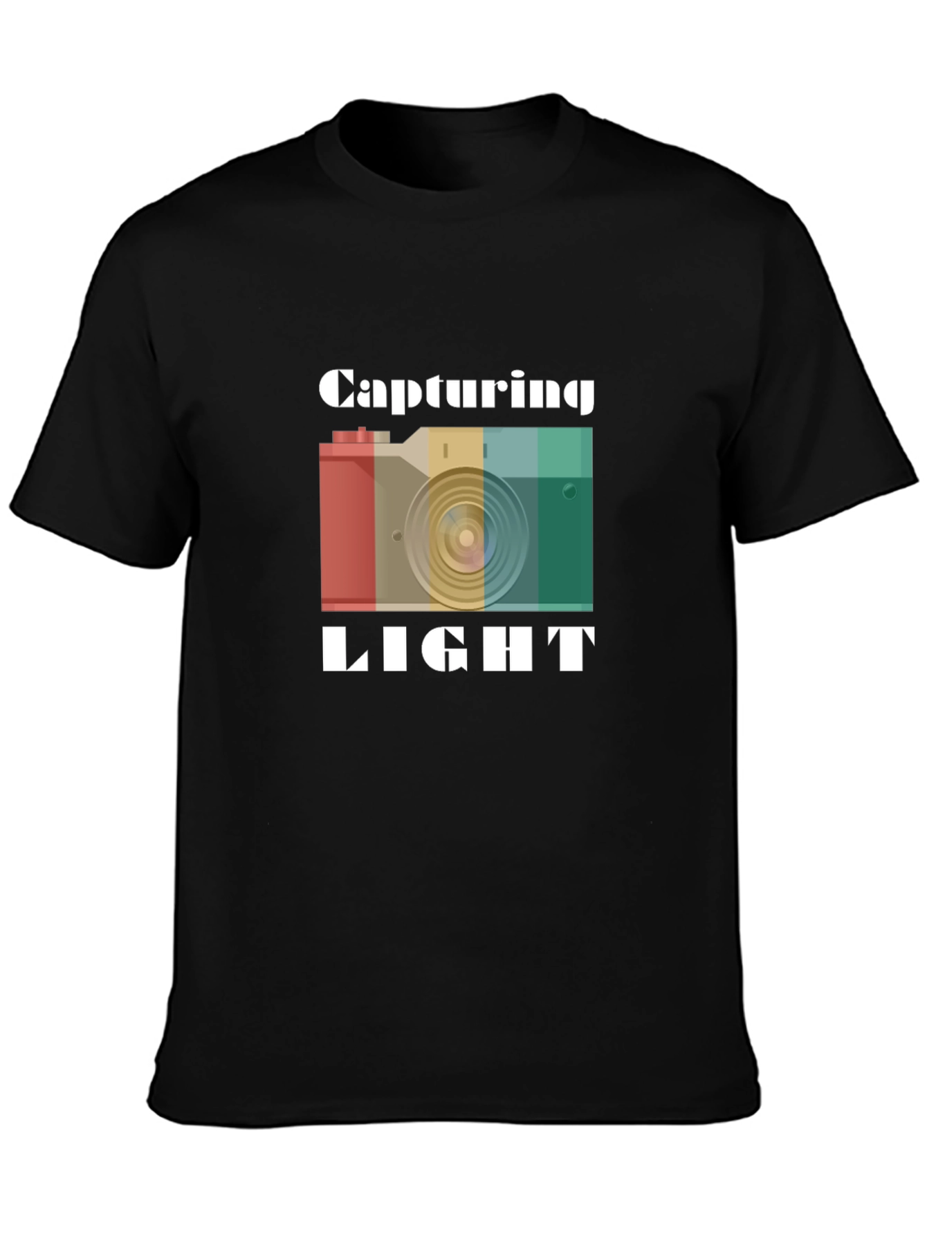 Capturing Light Camera Graphic Tee