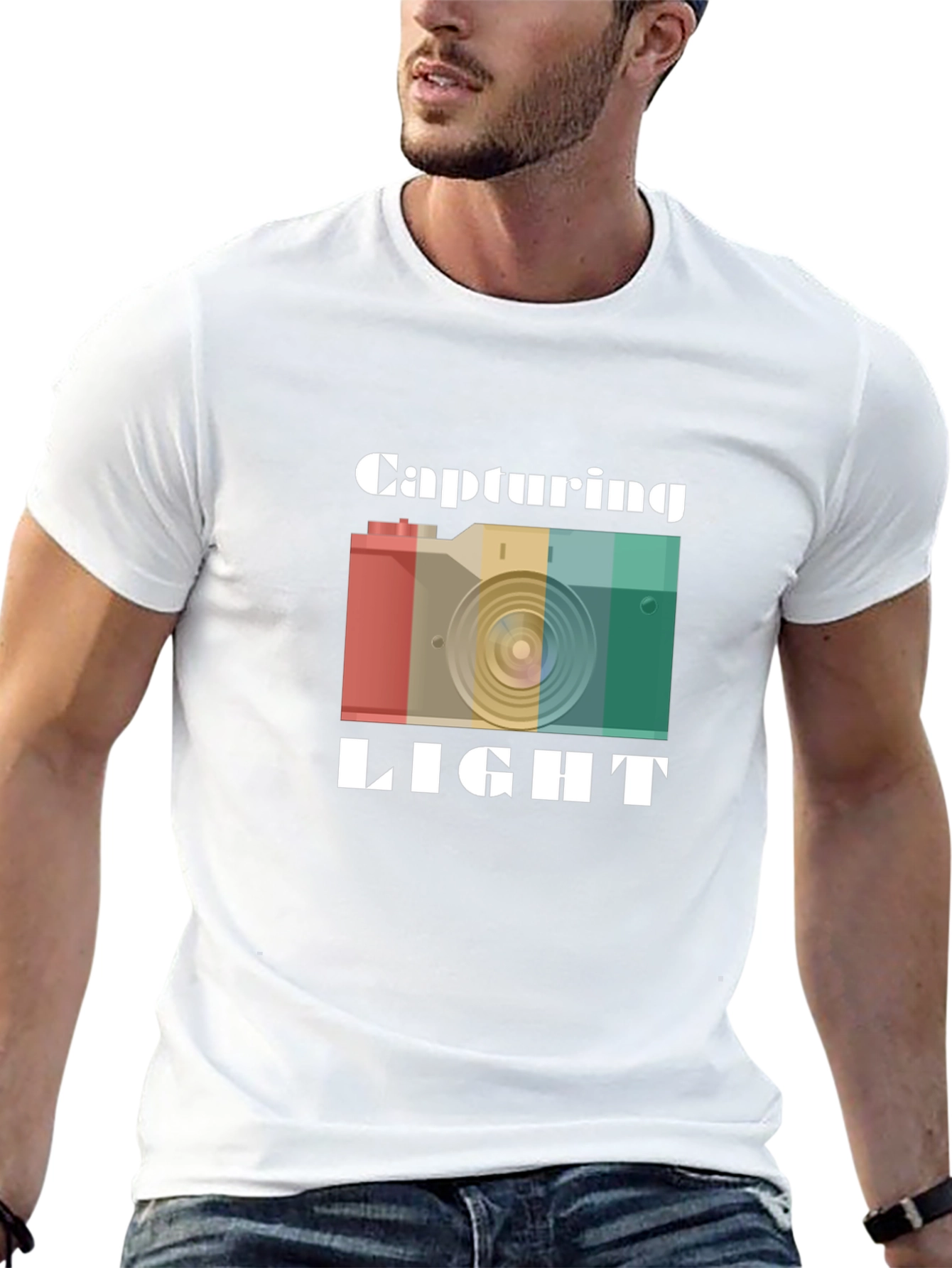 Capturing Light Camera Graphic Tee