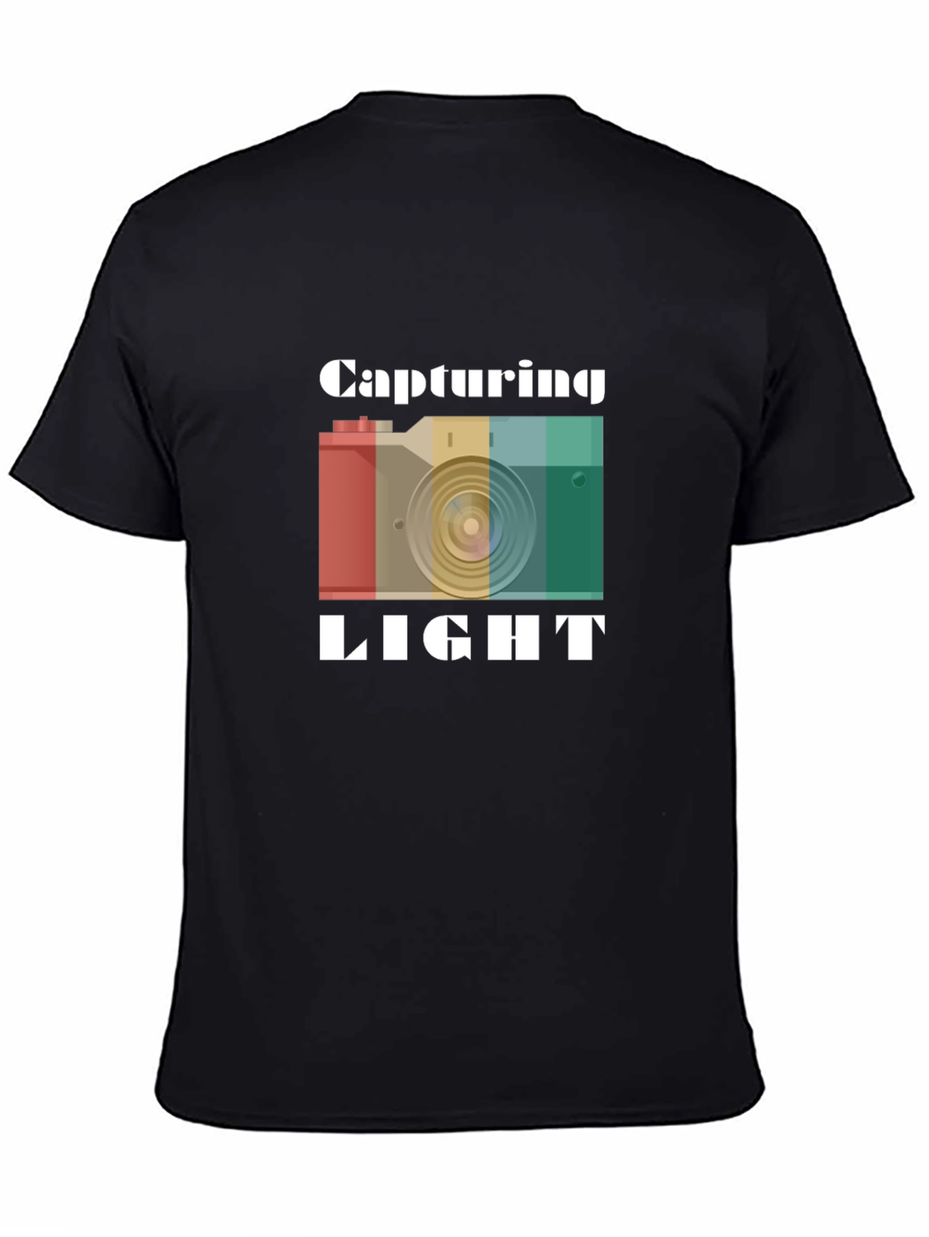 Capturing Light Camera Graphic Tee