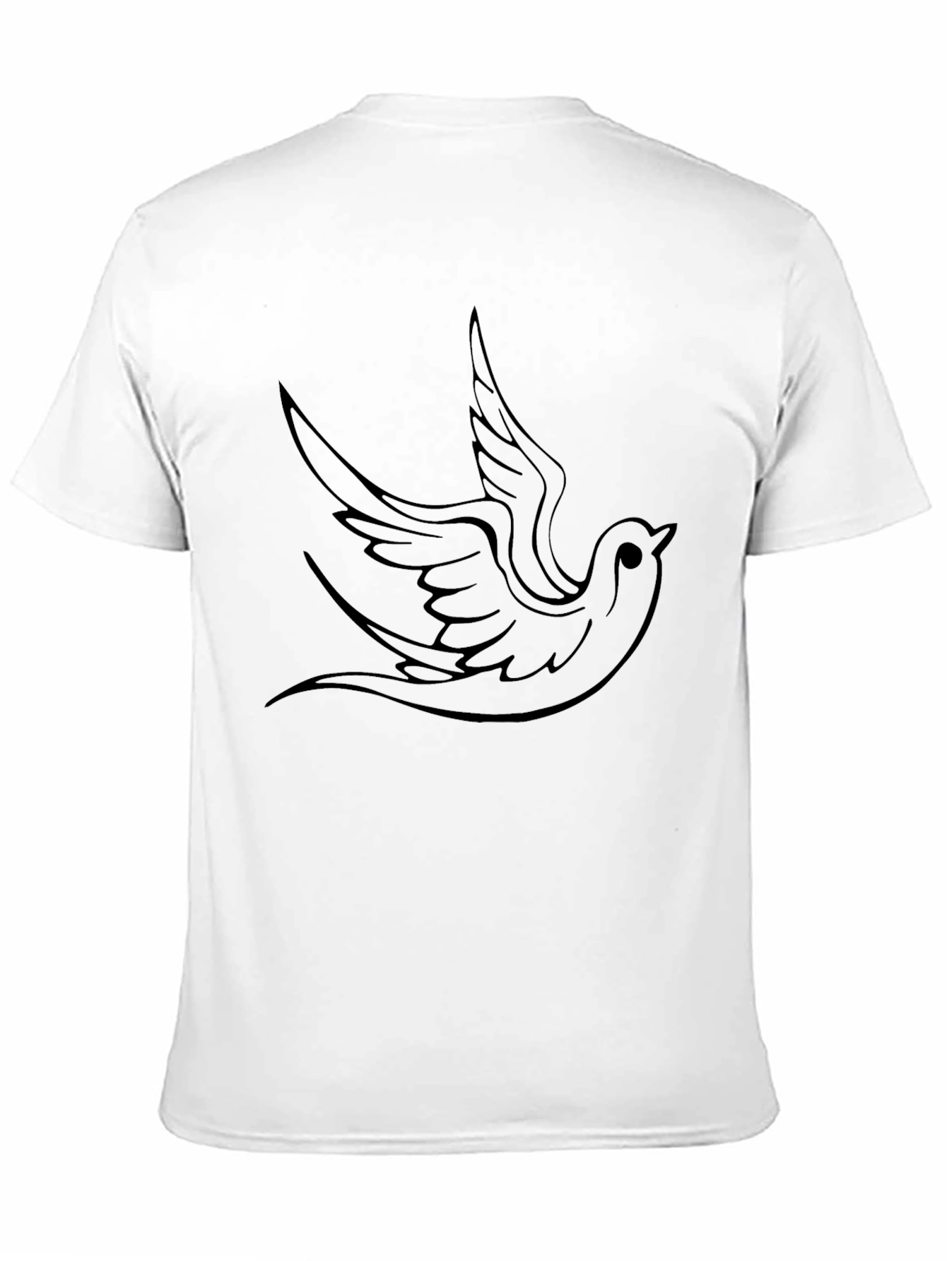 Black Bird Graphic Tee - Stylish & Comfortable