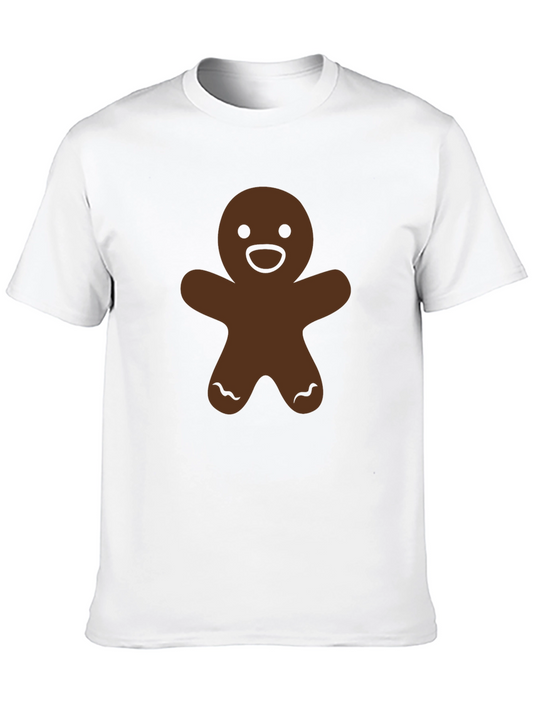 Gingerbread Man Graphic Tee - Festive Style