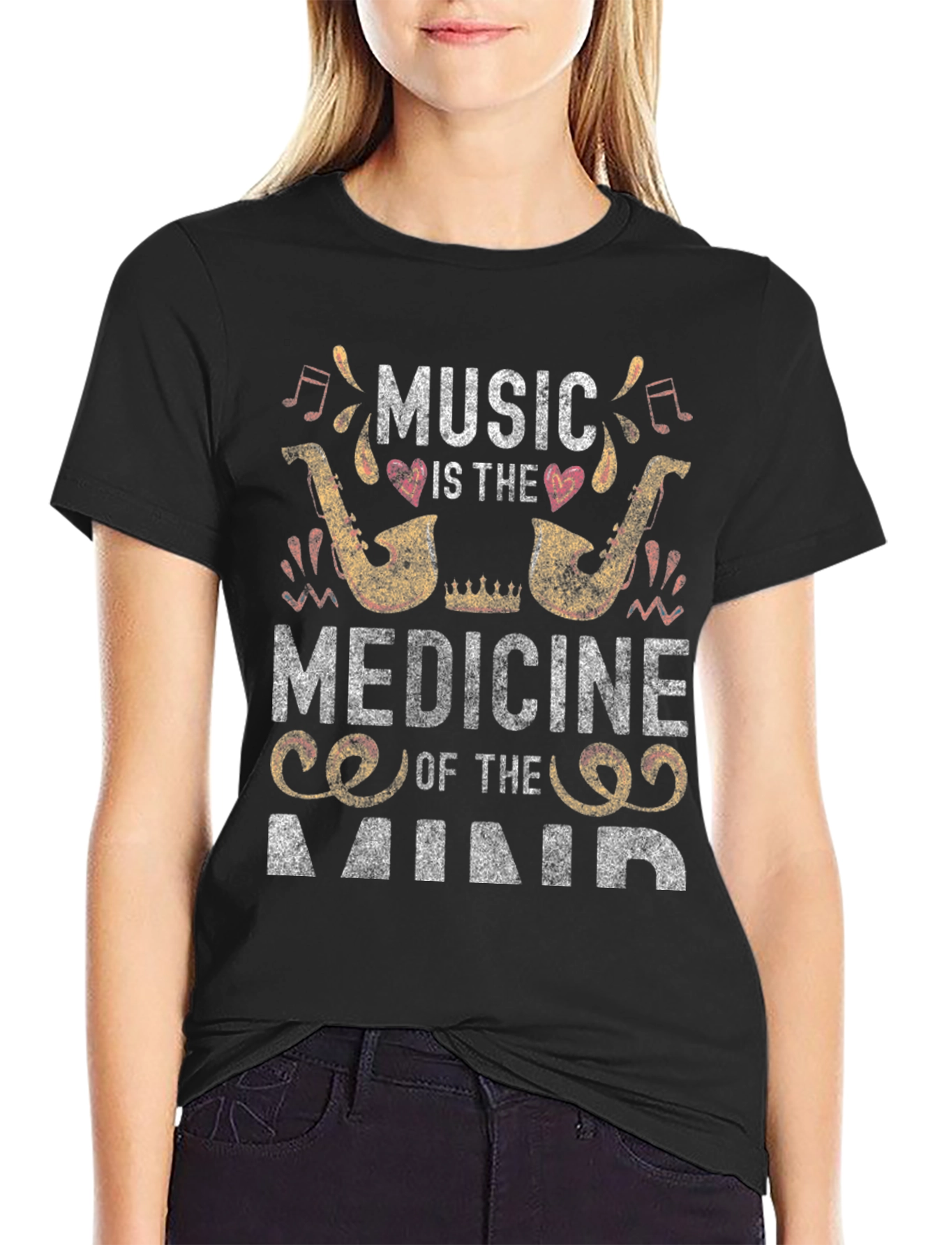 Music is Medicine Graphic Tee