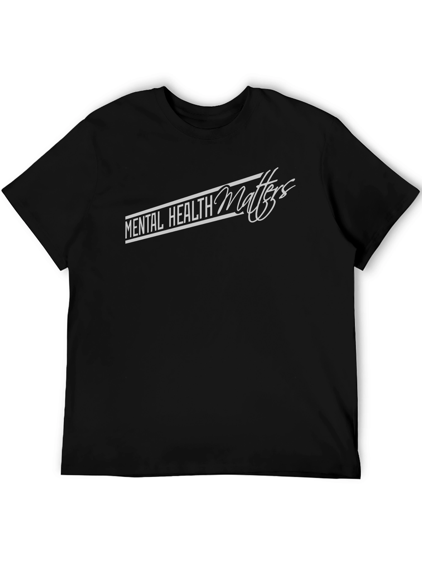 Mental Health Matters Graphic Tee - Black