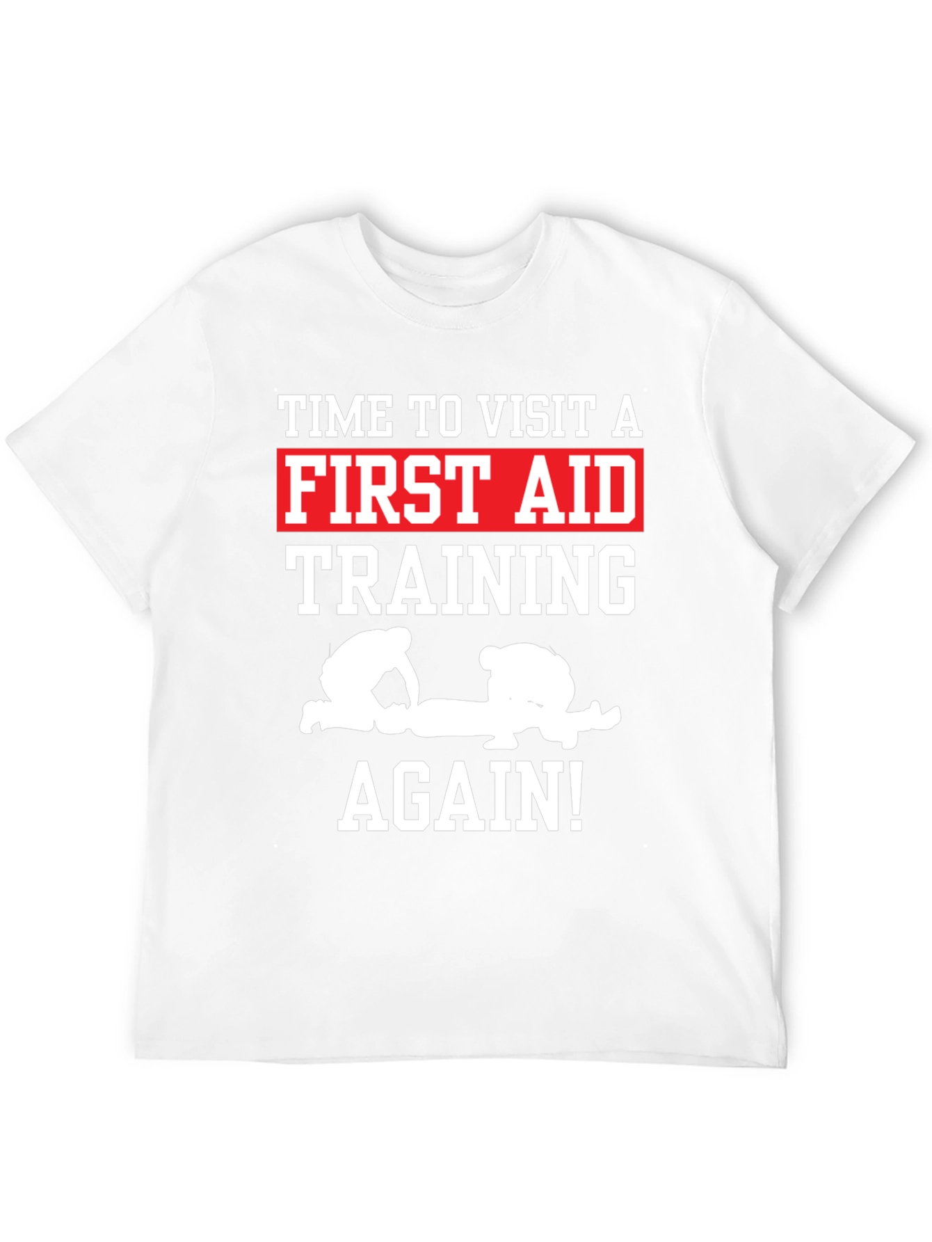 First Aid Training Black T-Shirt