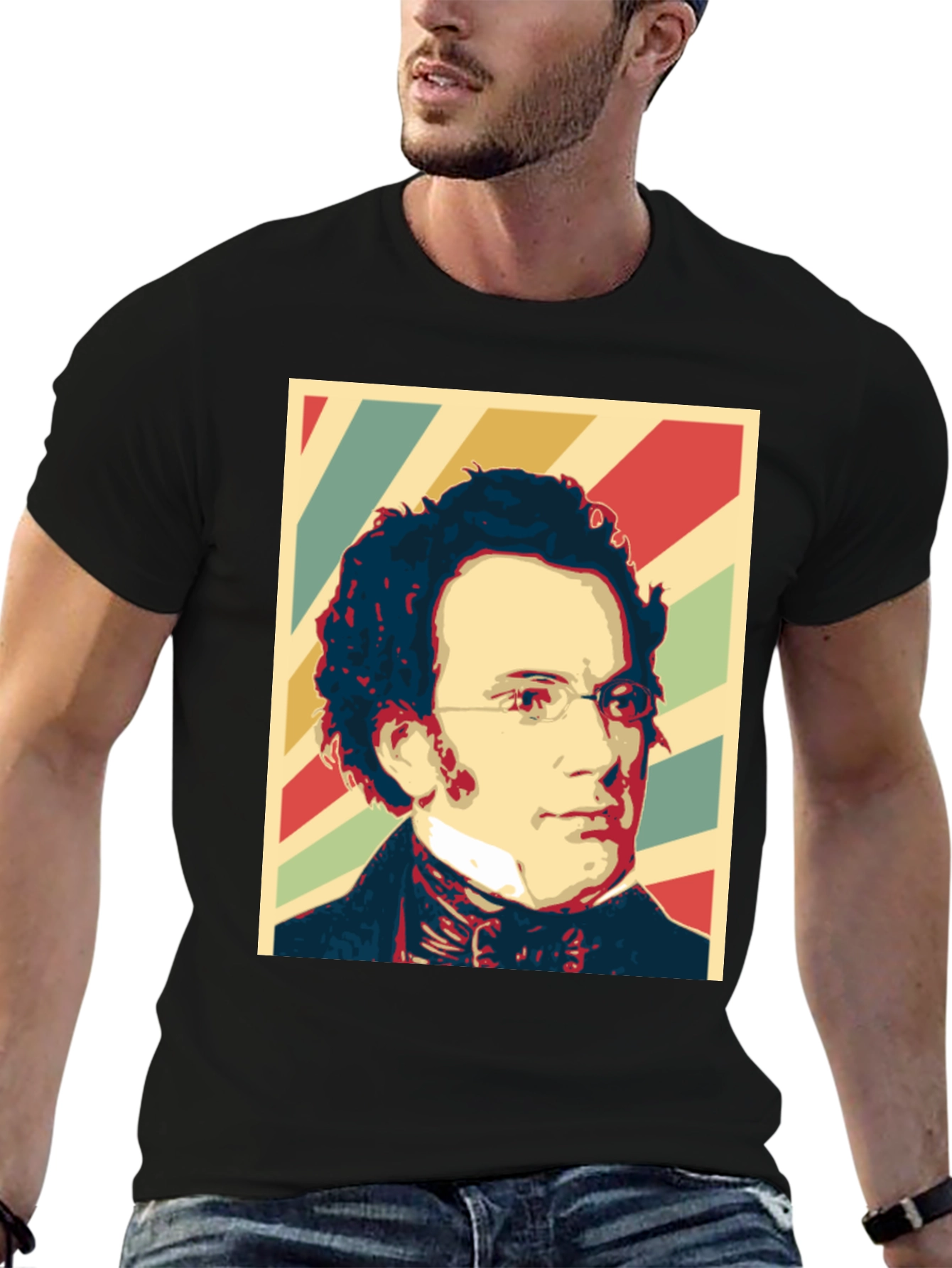 Historical Portrait Graphic T-Shirt