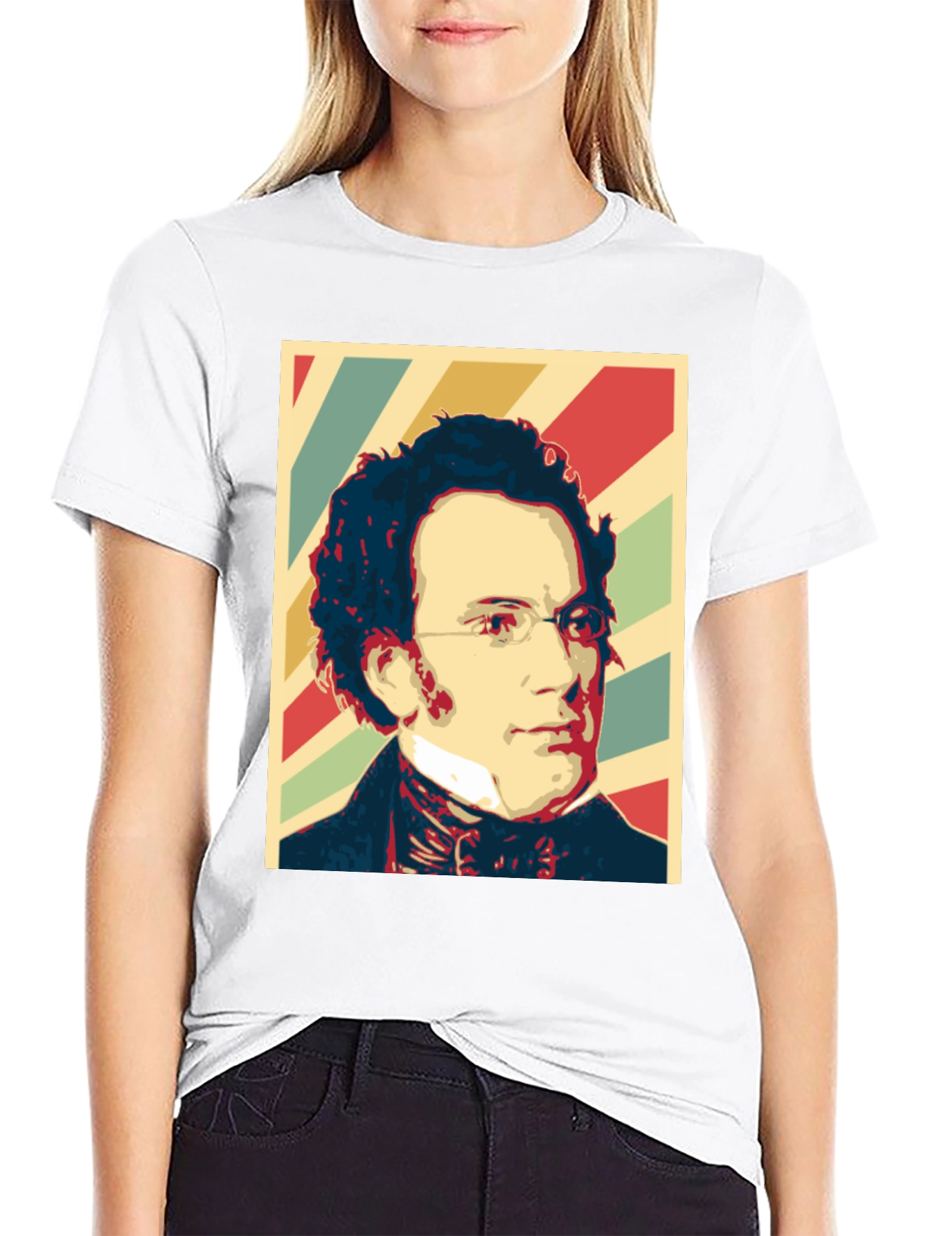 Historical Portrait Graphic T-Shirt