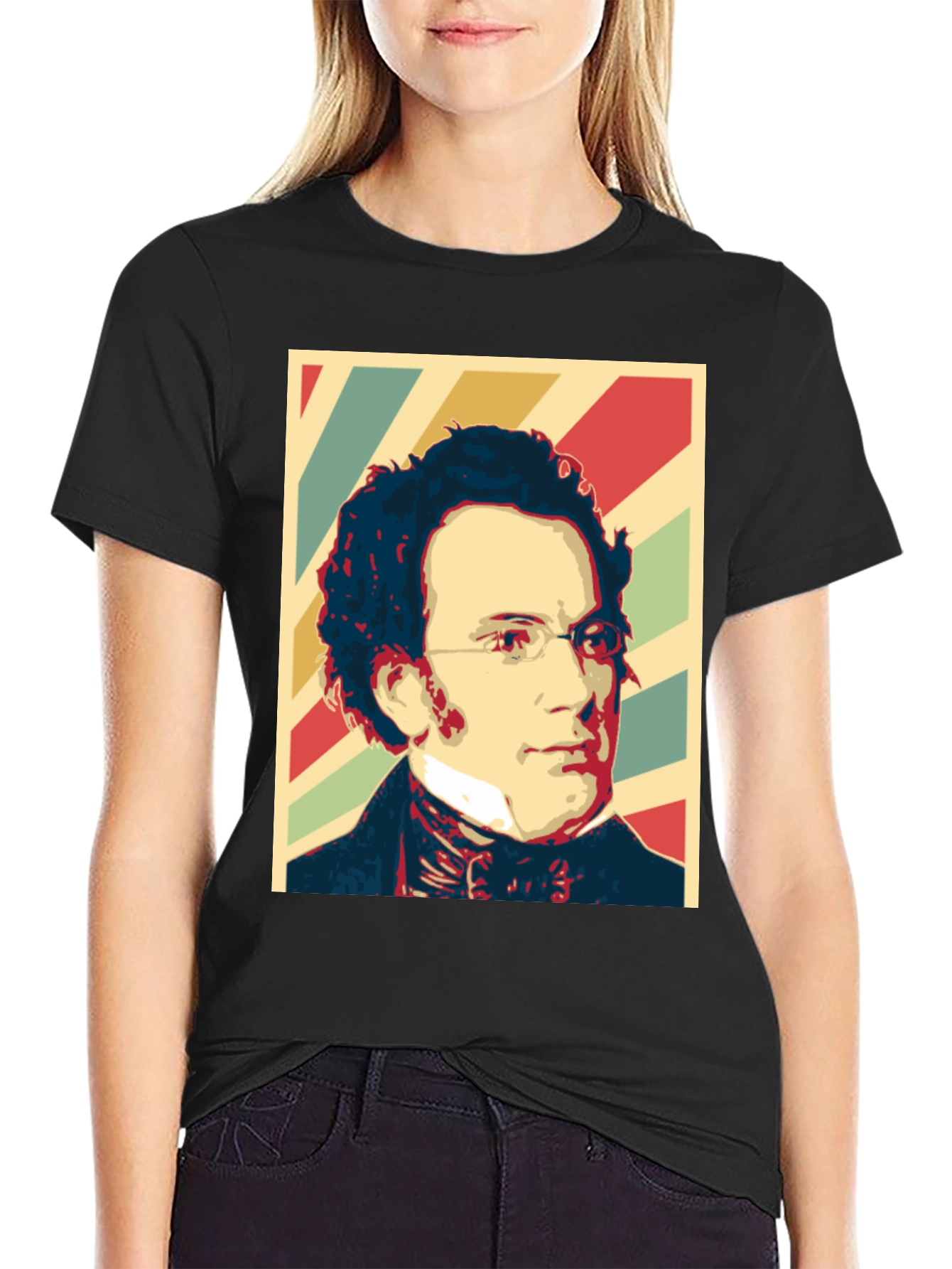 Historical Portrait Graphic T-Shirt