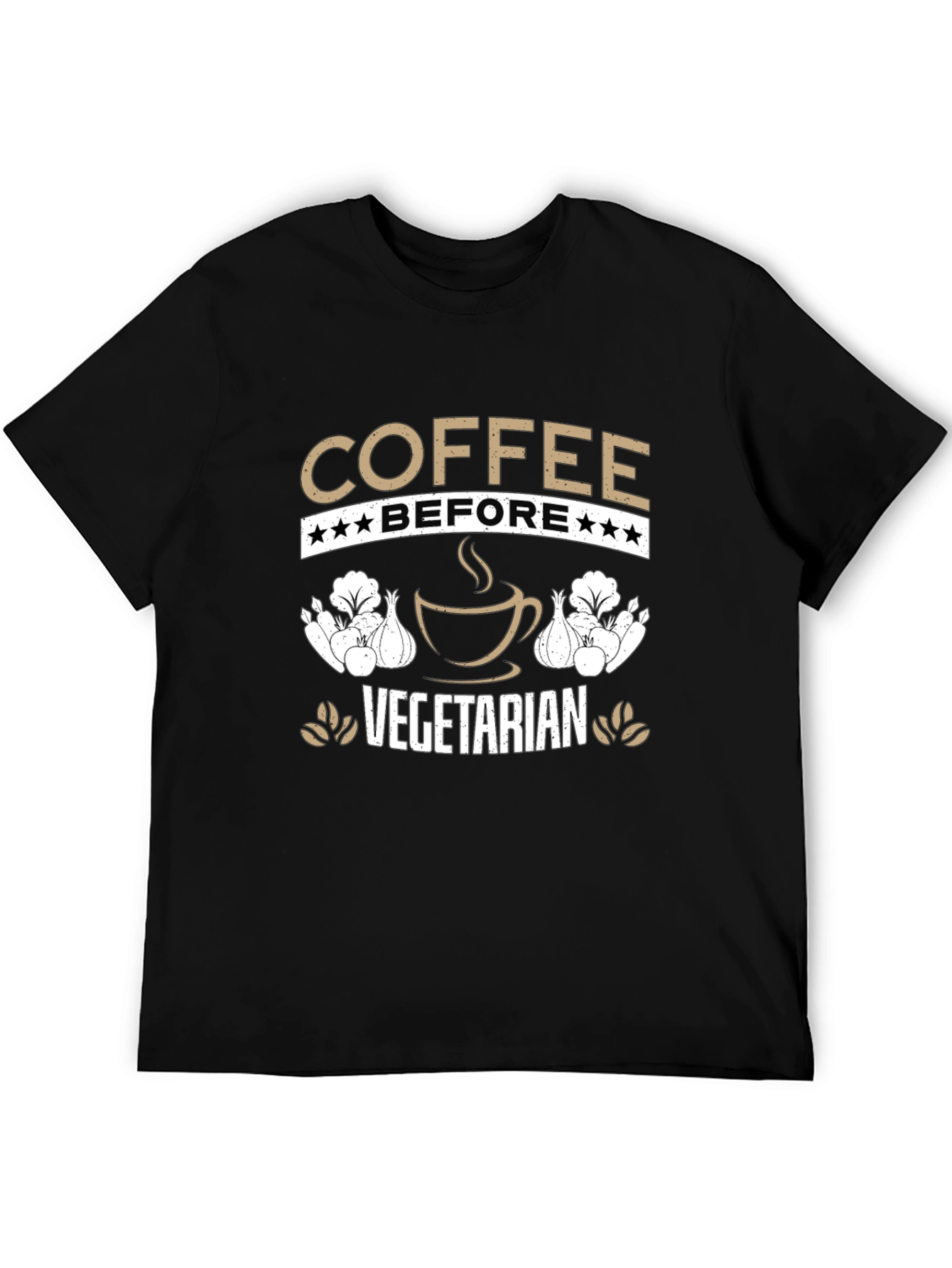 Coffee Before Vegetarian Graphic Tee