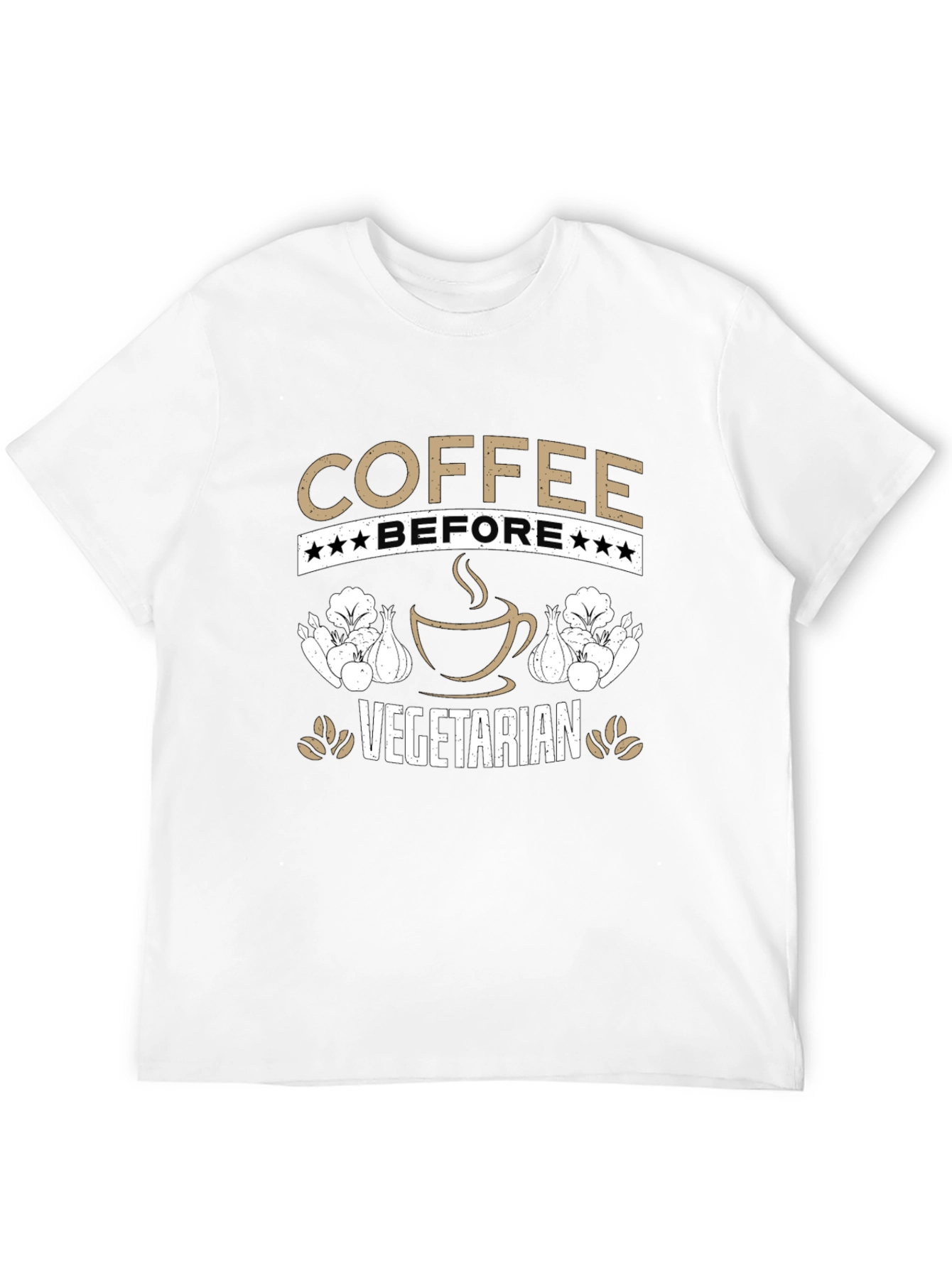 Coffee Before Vegetarian Graphic Tee