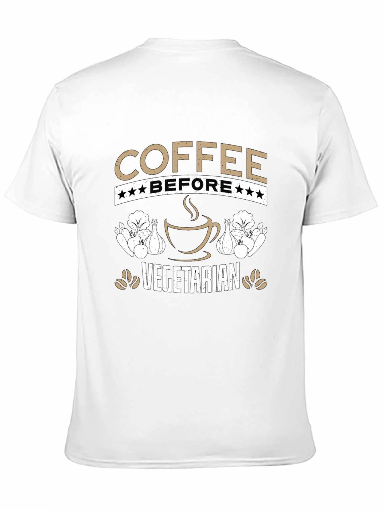 Coffee Before Vegetarian Graphic Tee