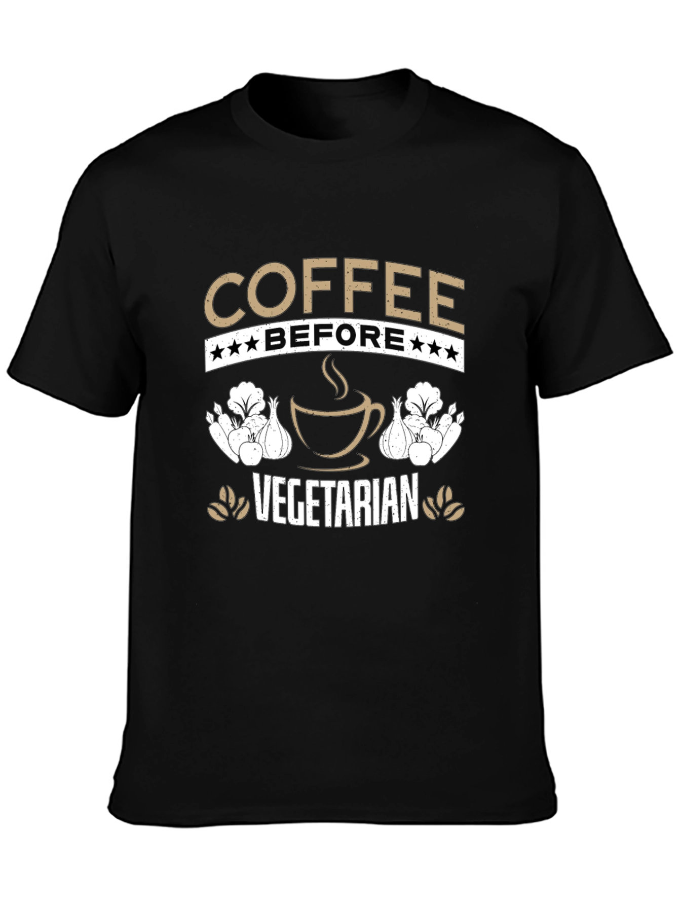 Coffee Before Vegetarian Graphic Tee