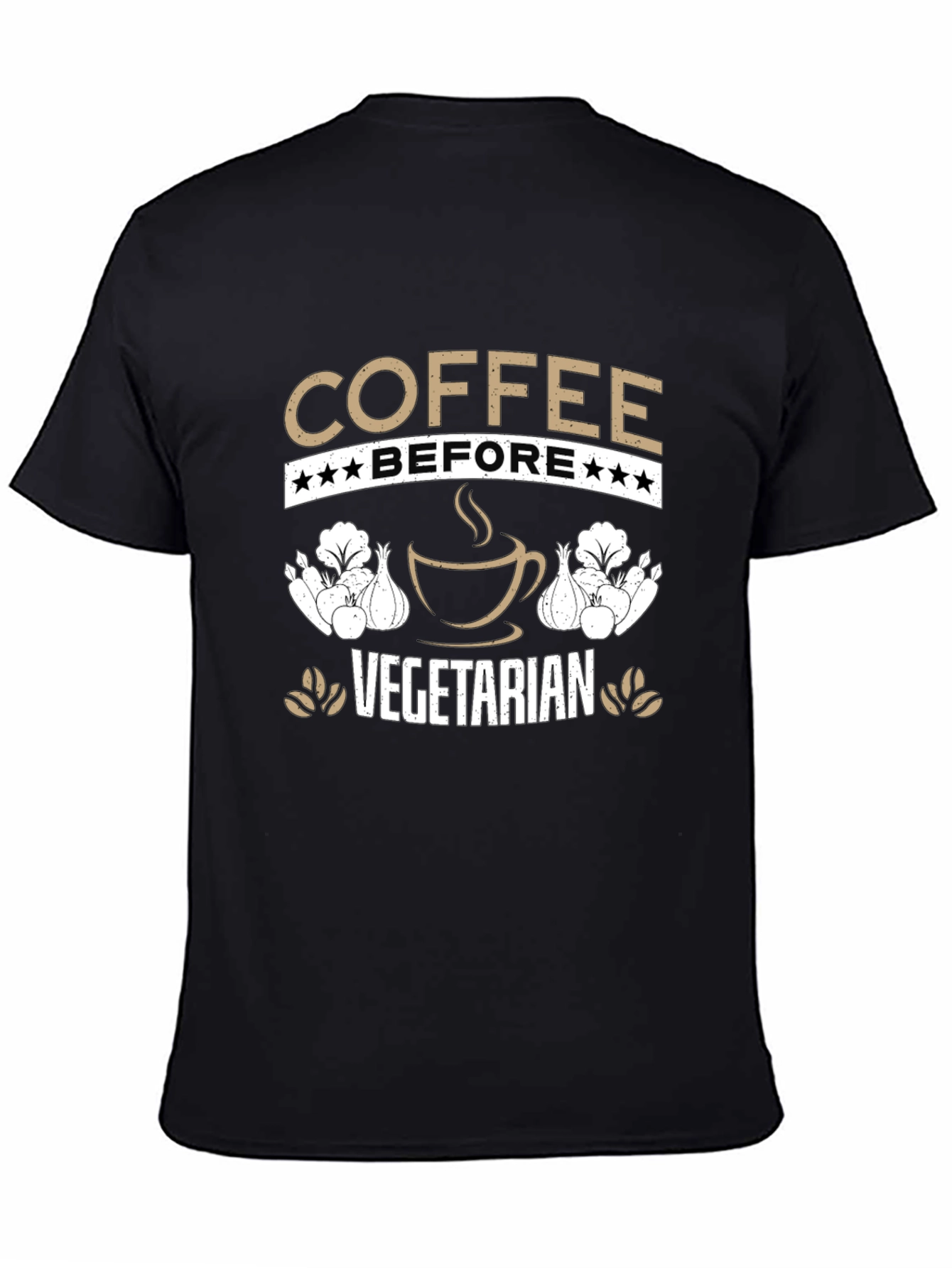 Coffee Before Vegetarian Graphic Tee